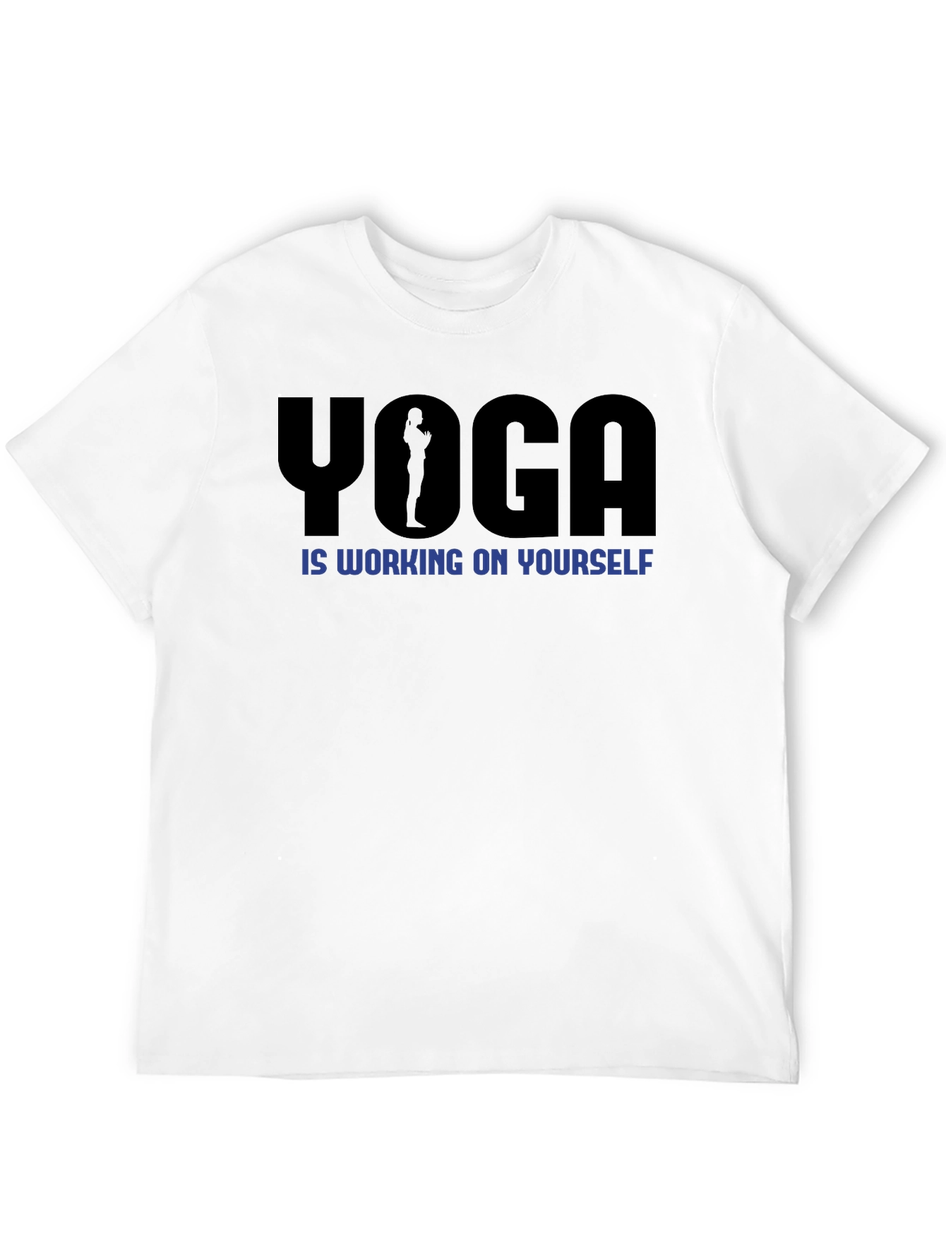 Yoga Is Working On Yourself Graphic Tee