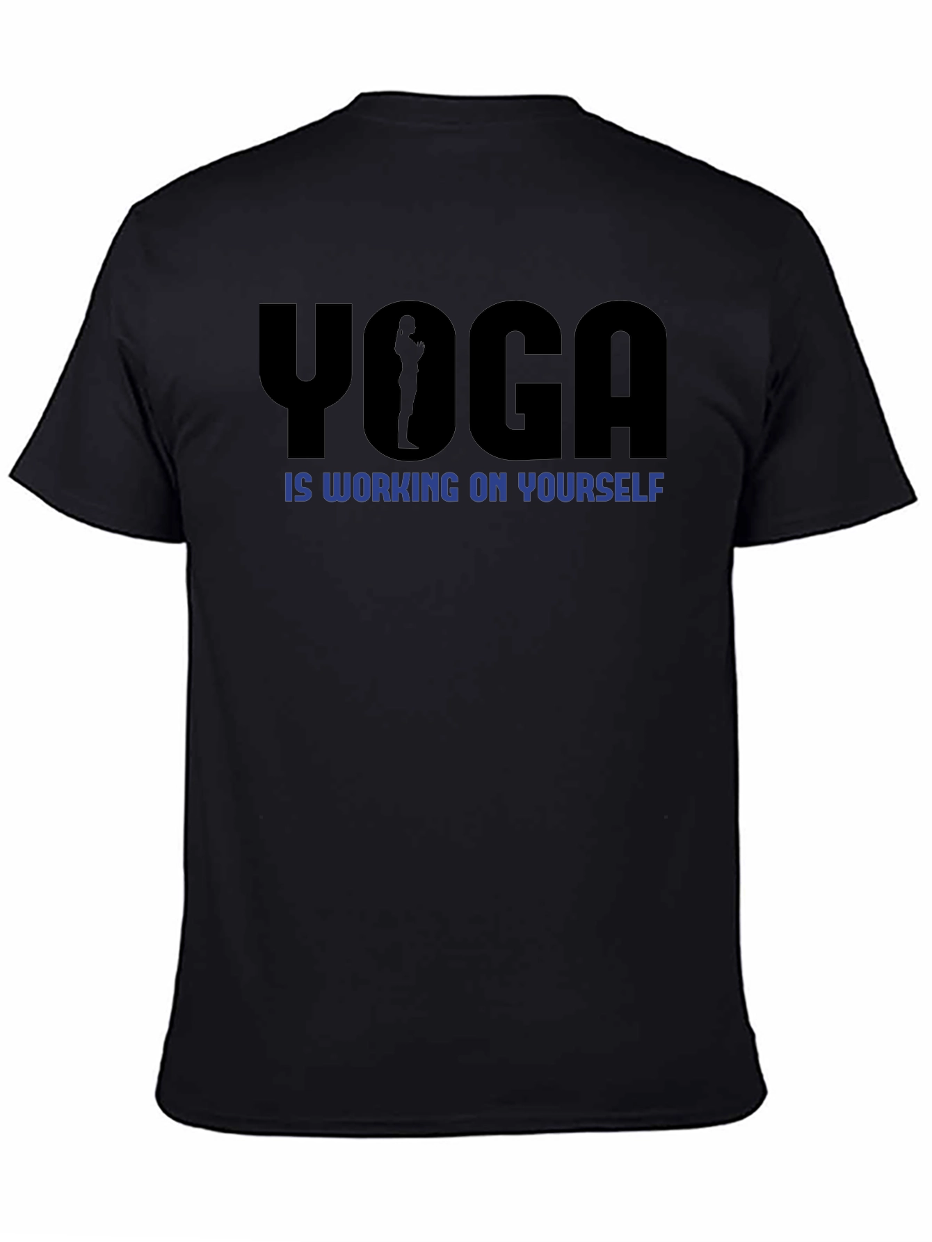 Yoga Is Working On Yourself Graphic Tee
