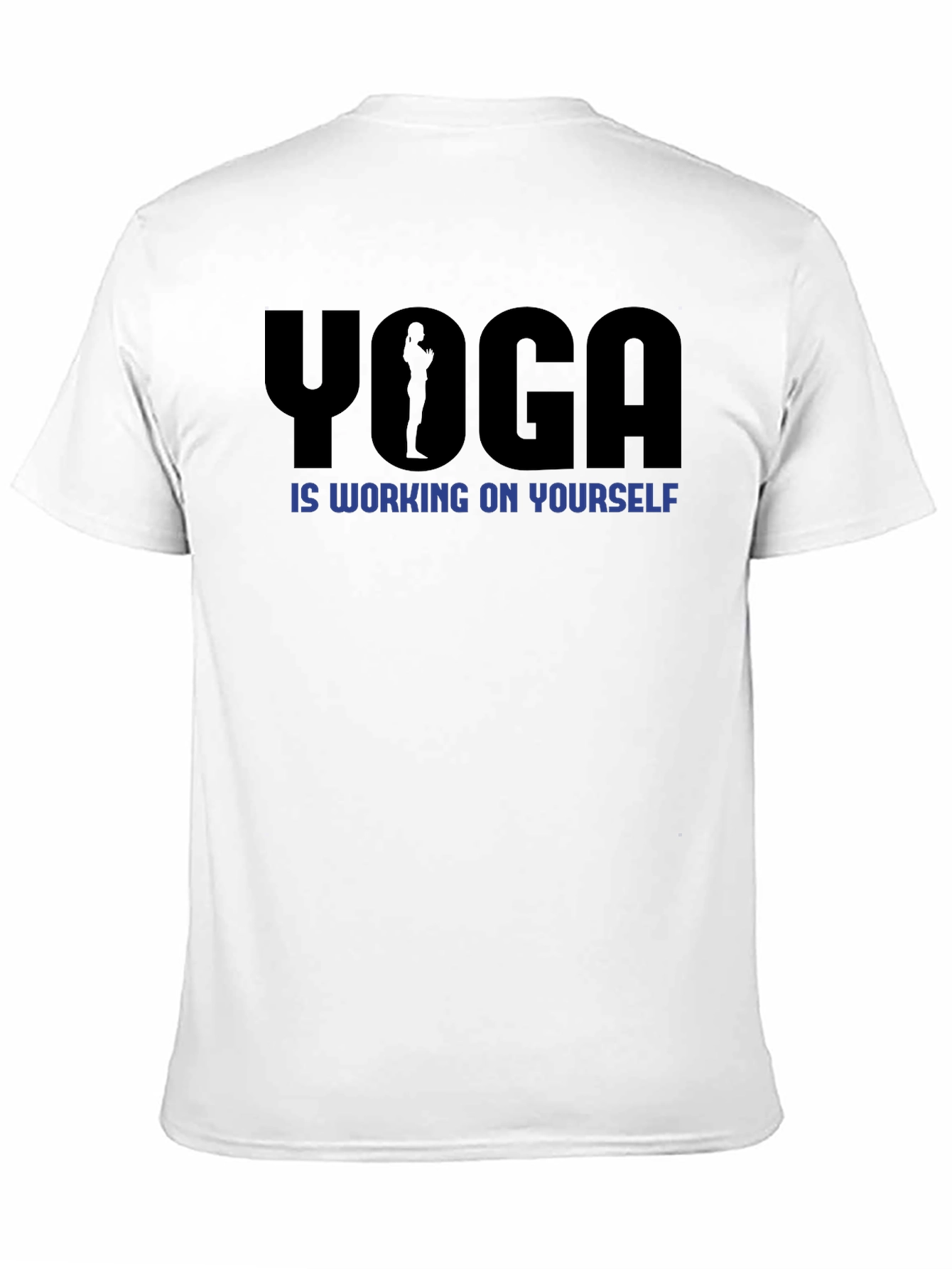 Yoga Is Working On Yourself Graphic Tee