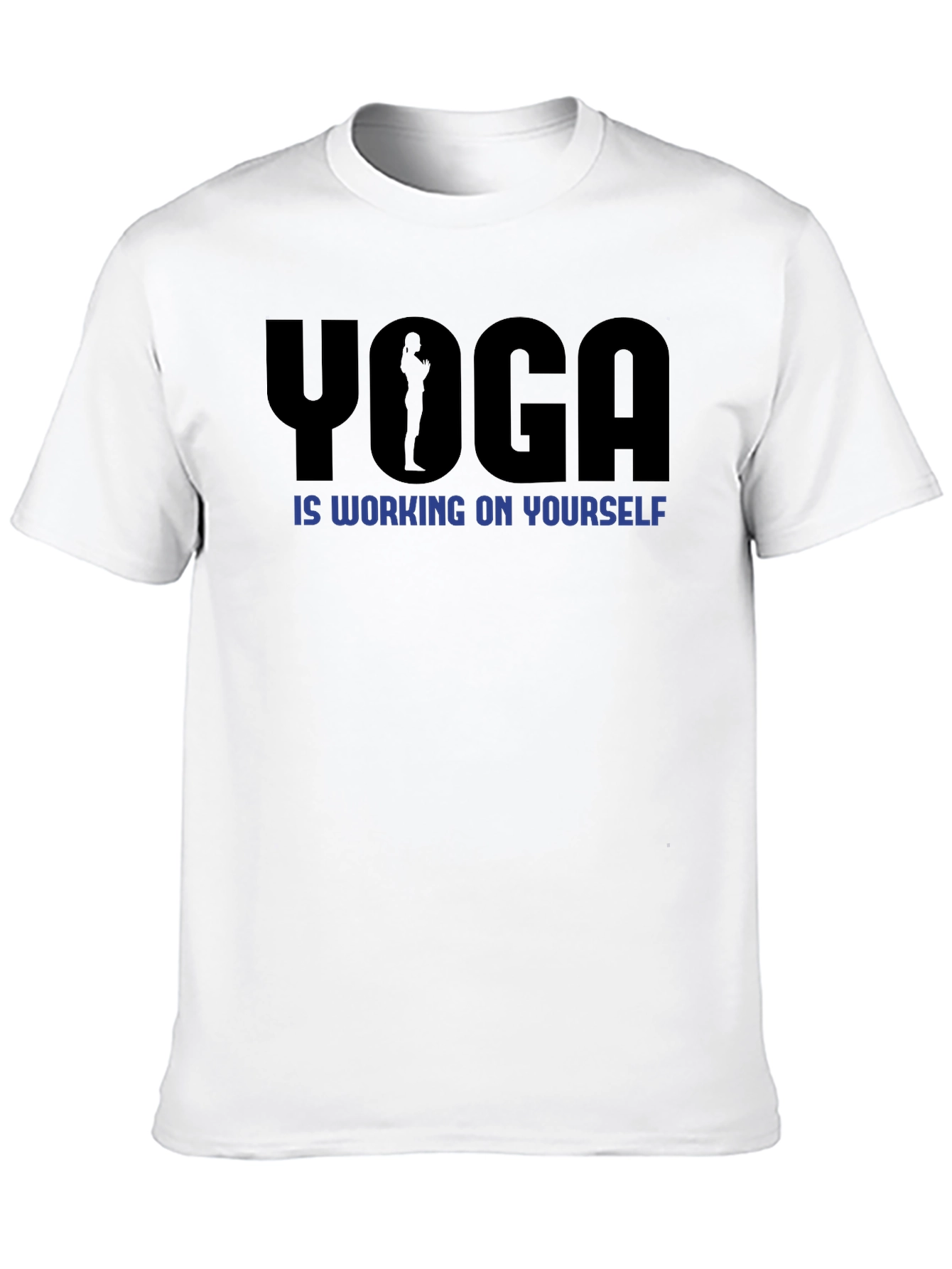 Yoga Is Working On Yourself Graphic Tee