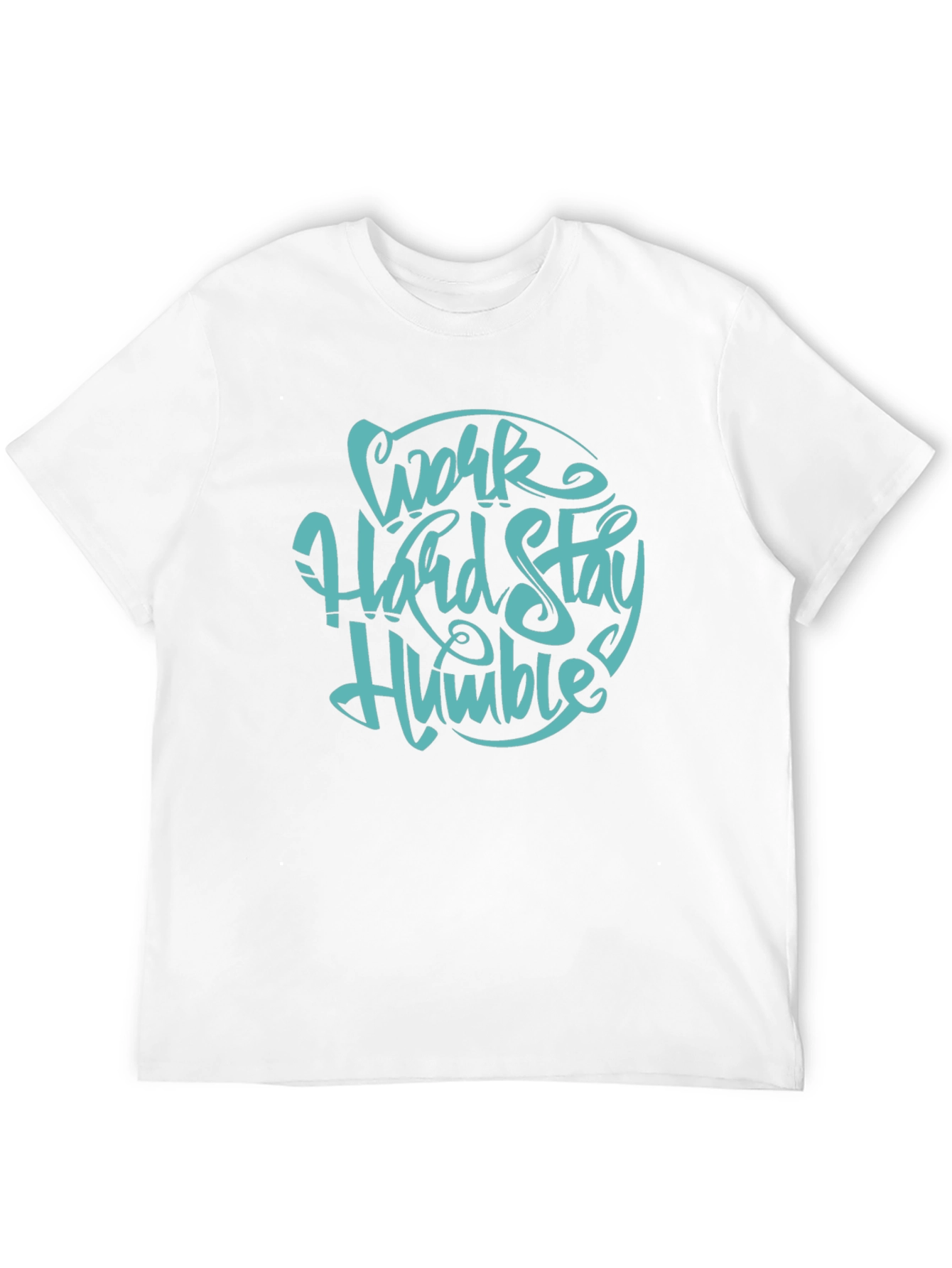 Work Hard Stay Humble Black T-Shirt