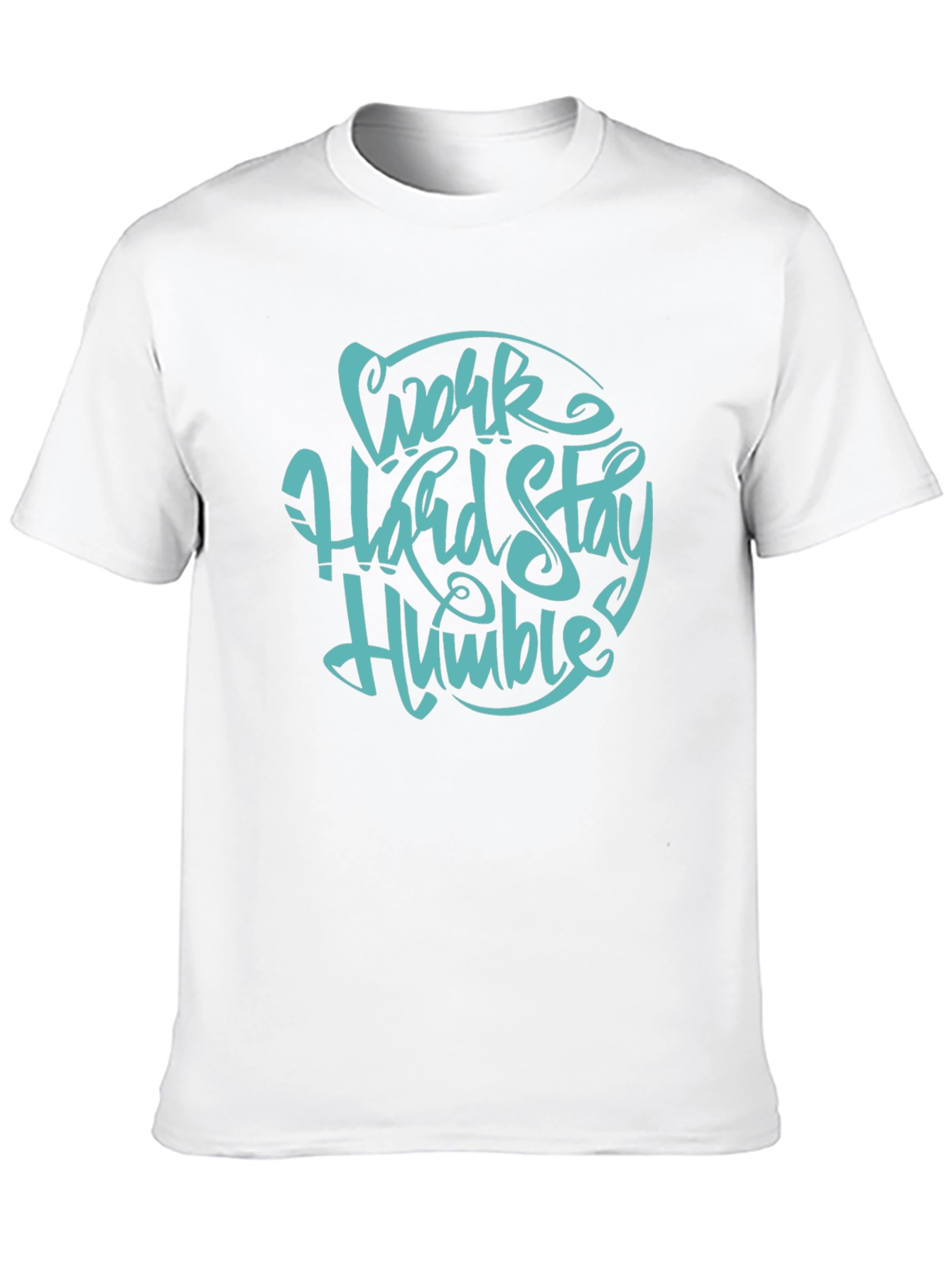 Work Hard Stay Humble Black T-Shirt