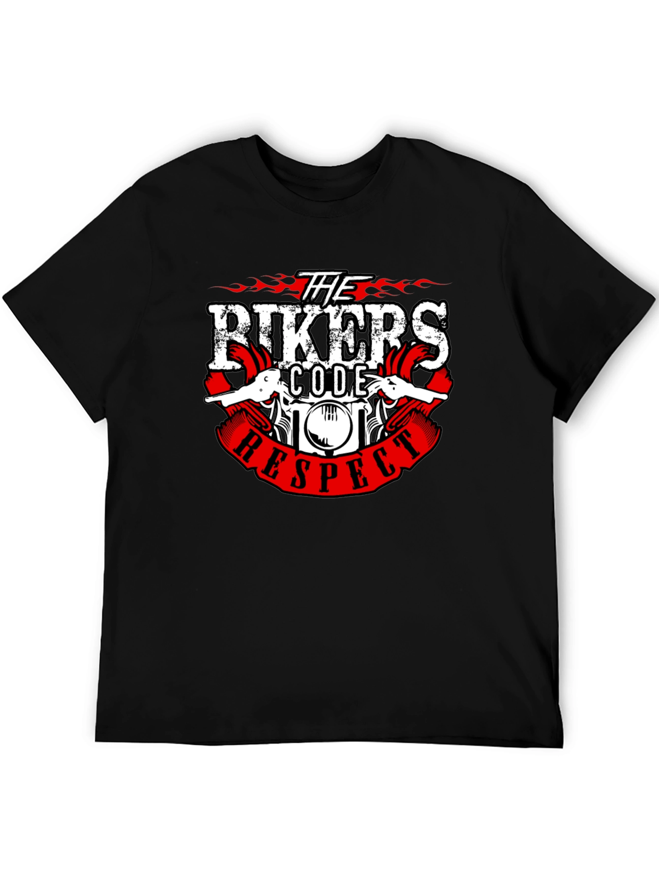 Bikers Code Respect Graphic T-Shirt