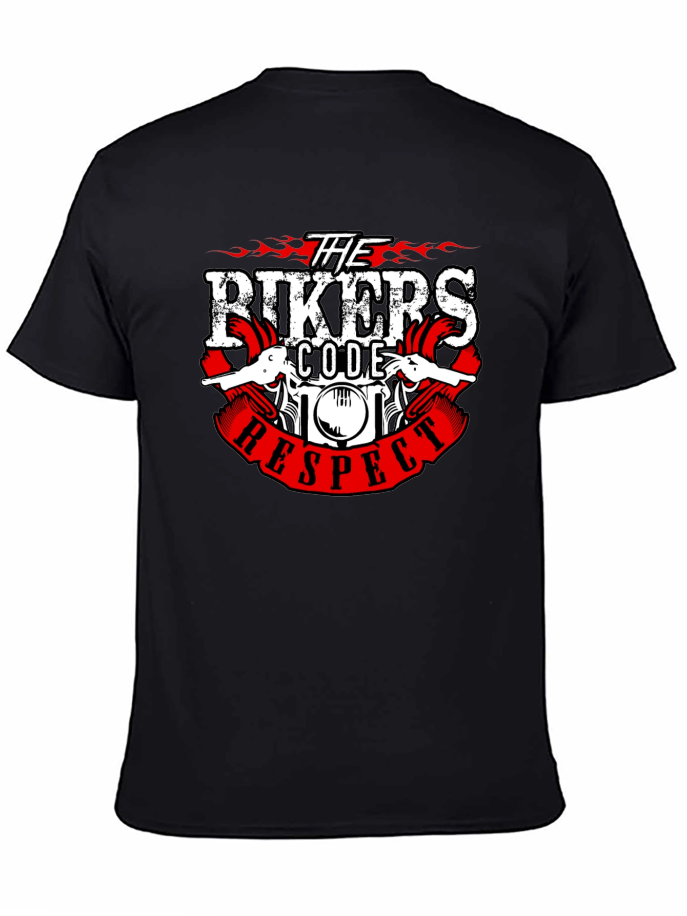 Bikers Code Respect Graphic T-Shirt