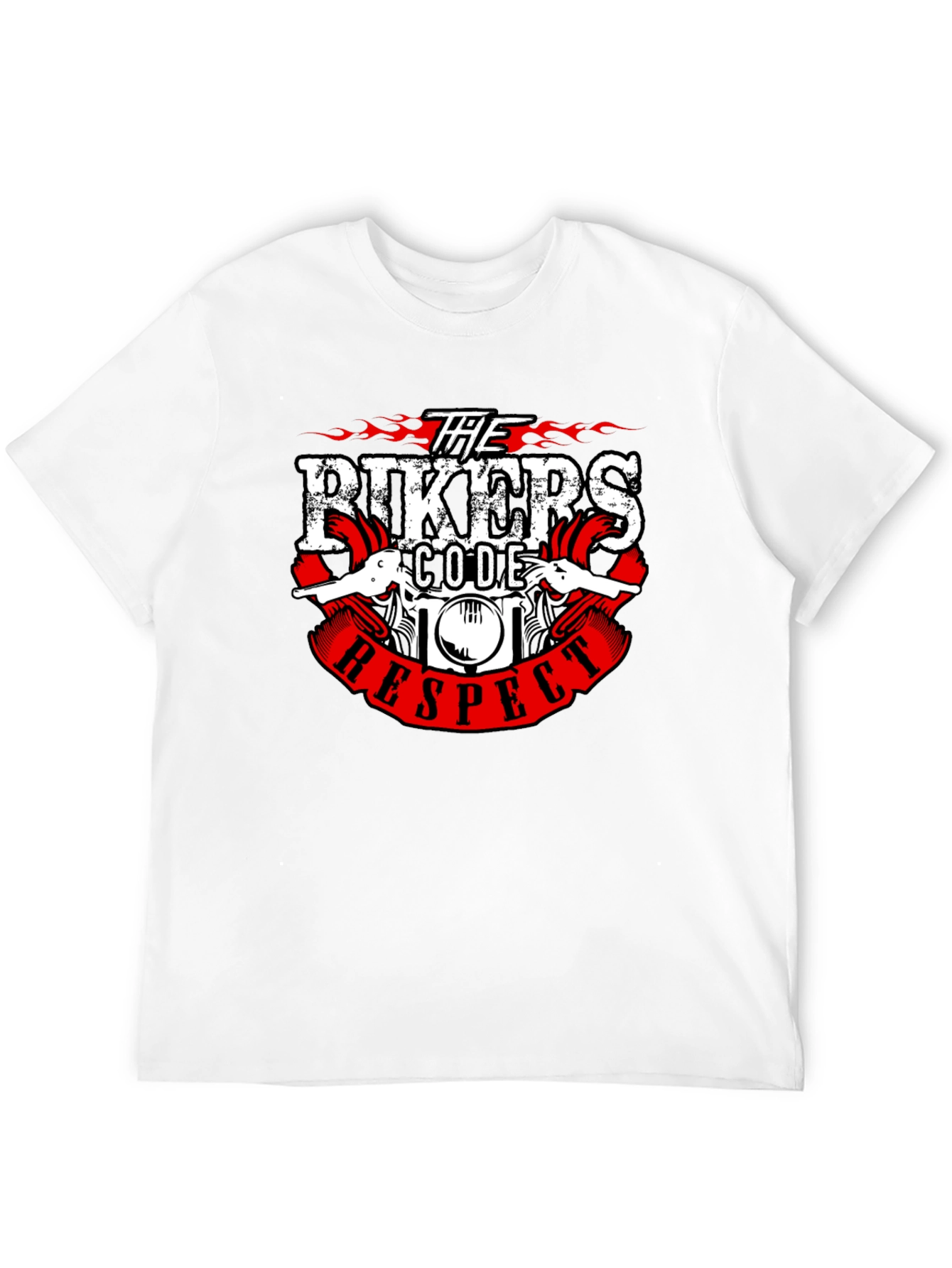 Bikers Code Respect Graphic T-Shirt