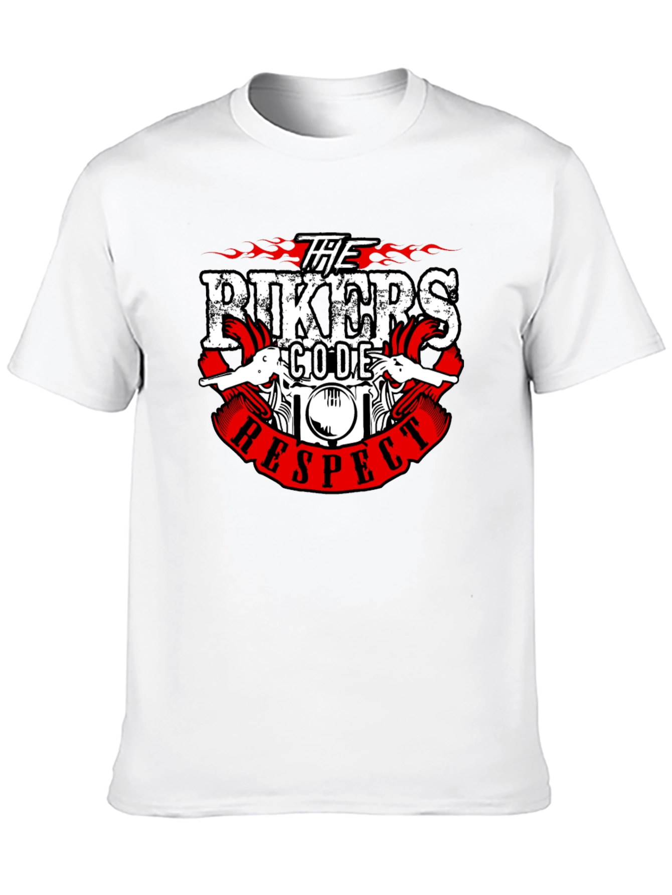 Bikers Code Respect Graphic T-Shirt