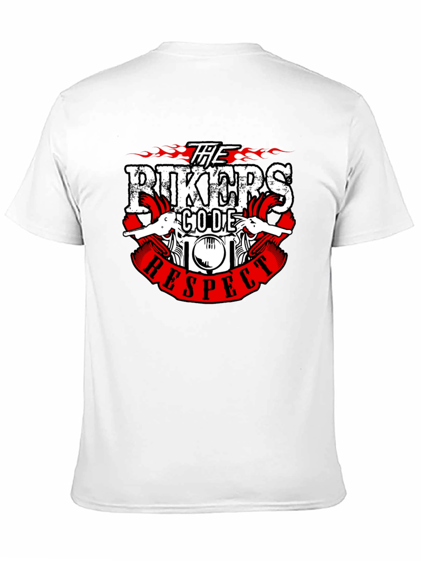 Bikers Code Respect Graphic T-Shirt