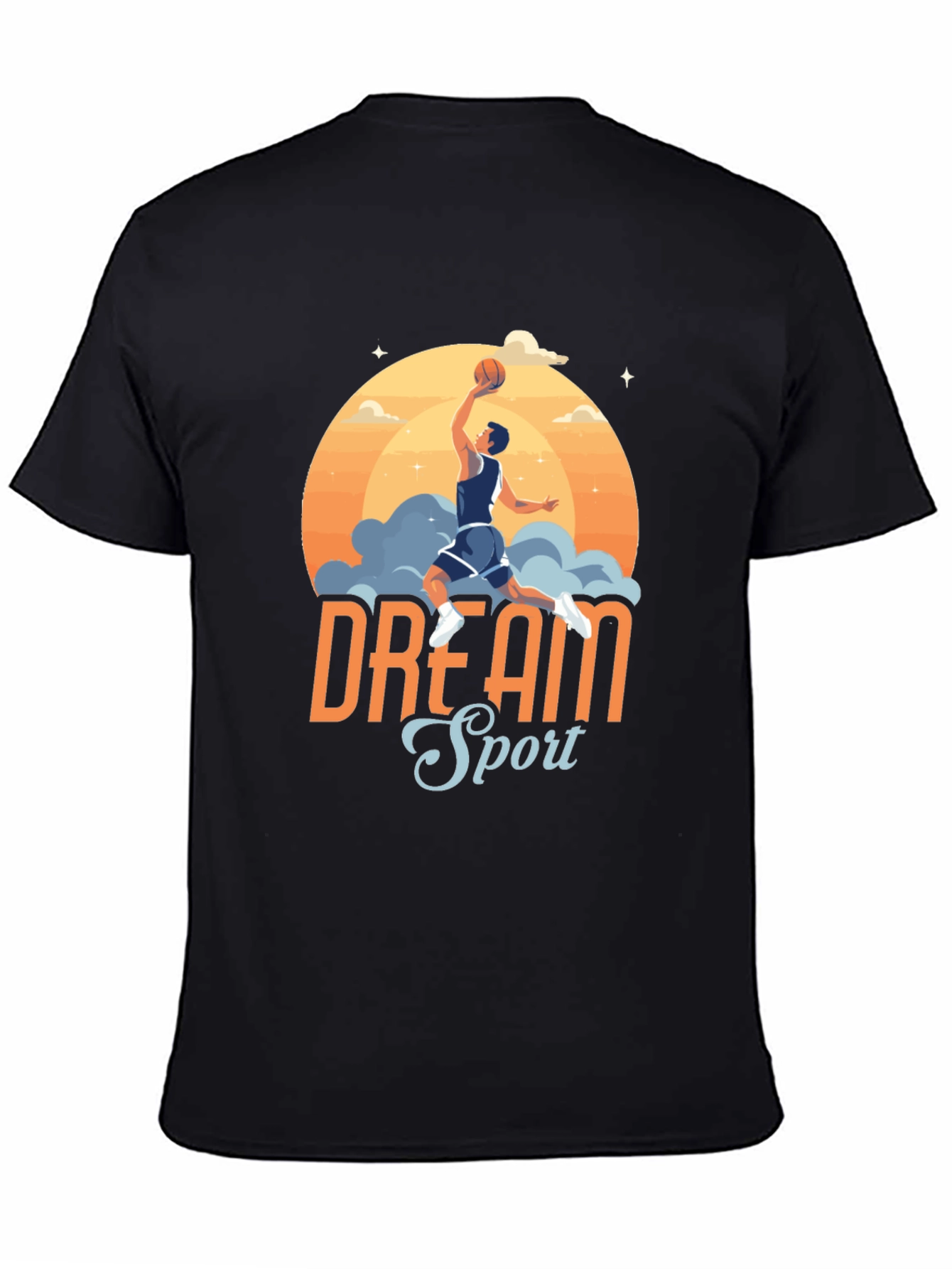 Dream Sport Basketball Graphic T-Shirt