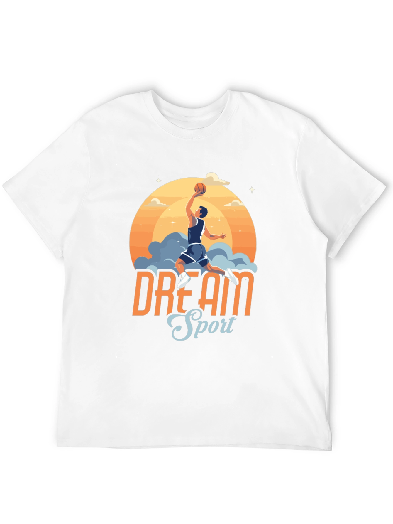 Dream Sport Basketball Graphic T-Shirt