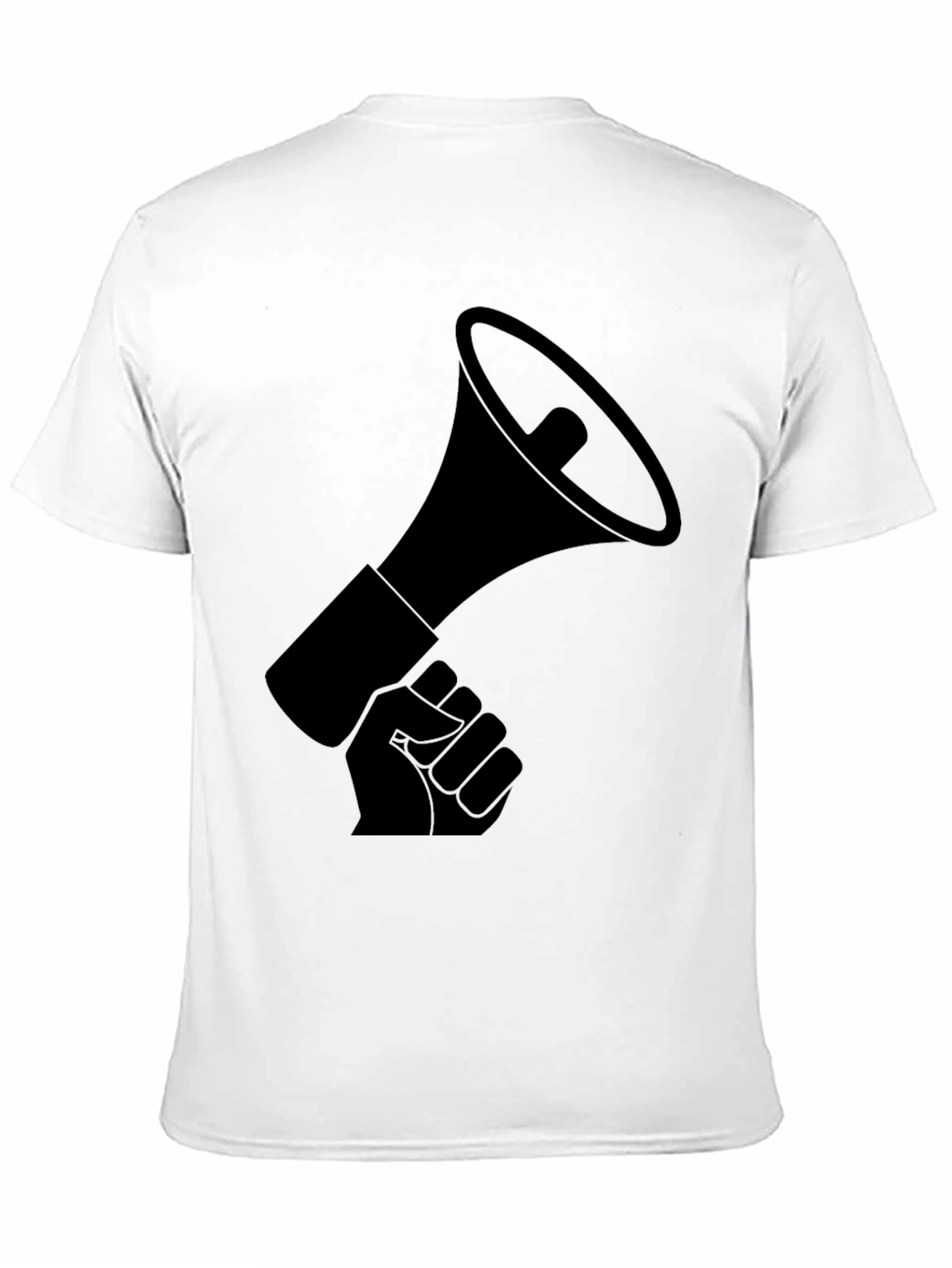 Empowered Voice Tee - Black Graphic T-Shirt