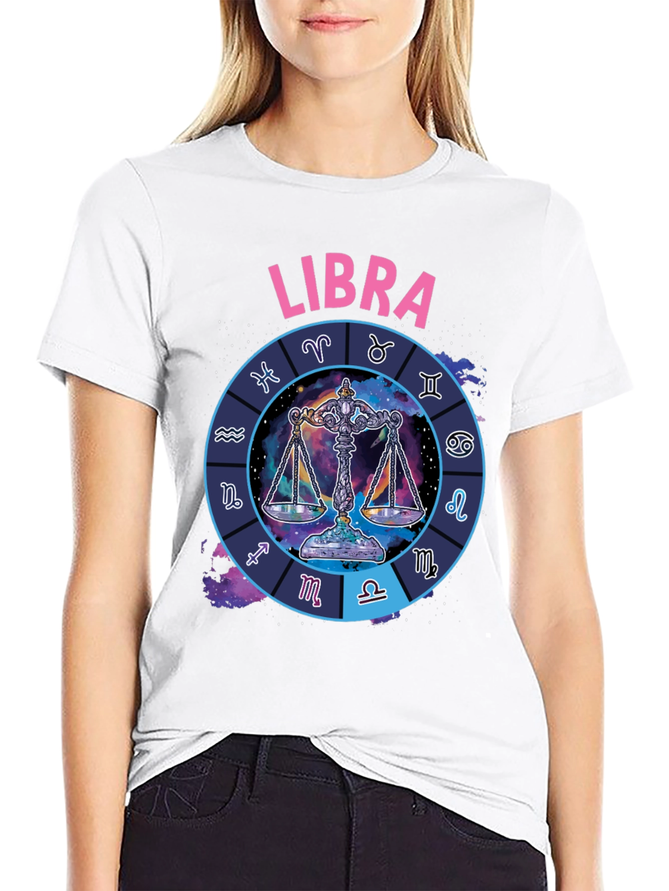 Libra Zodiac Sign T-Shirt