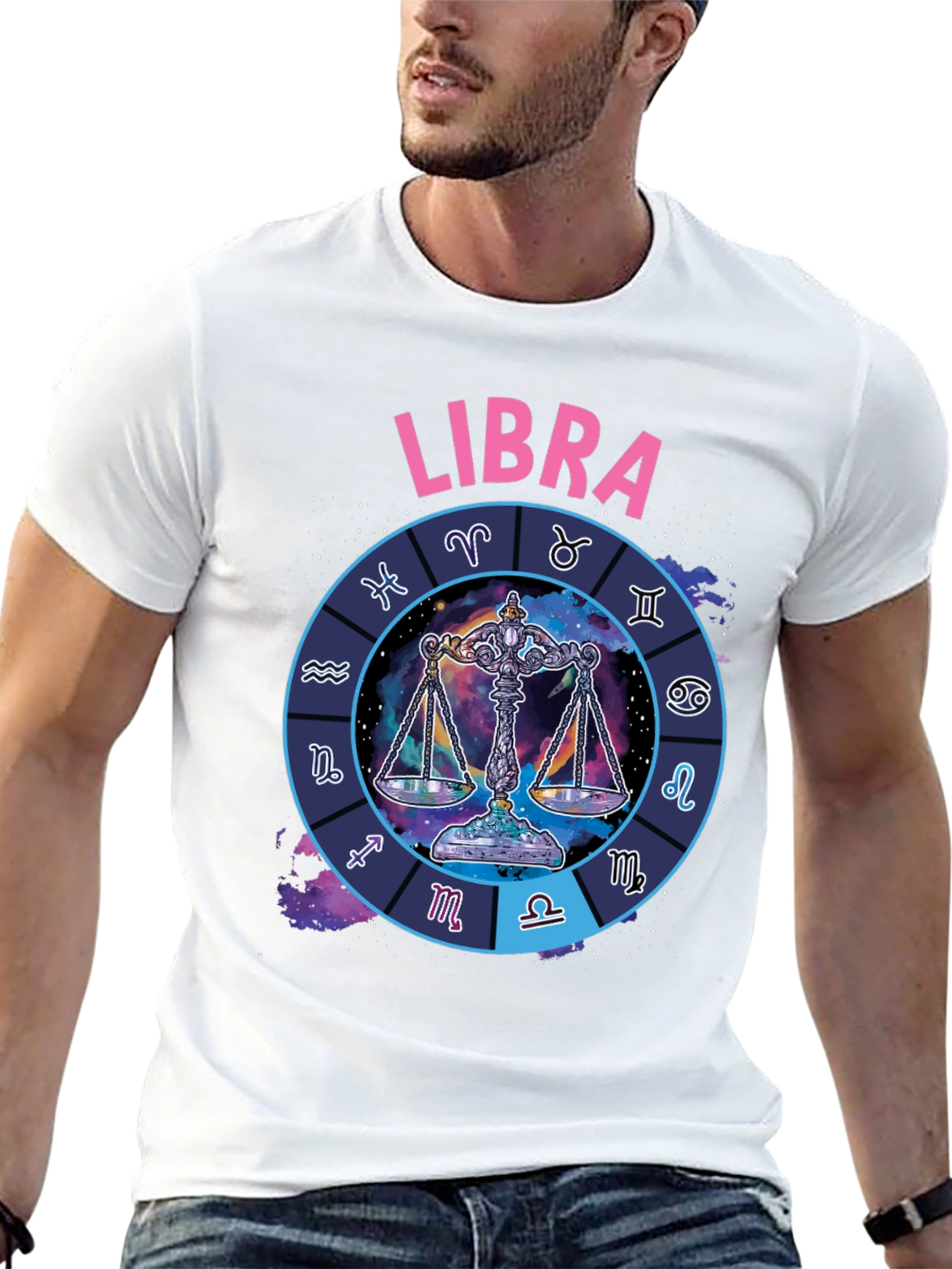 Libra Zodiac Sign T-Shirt