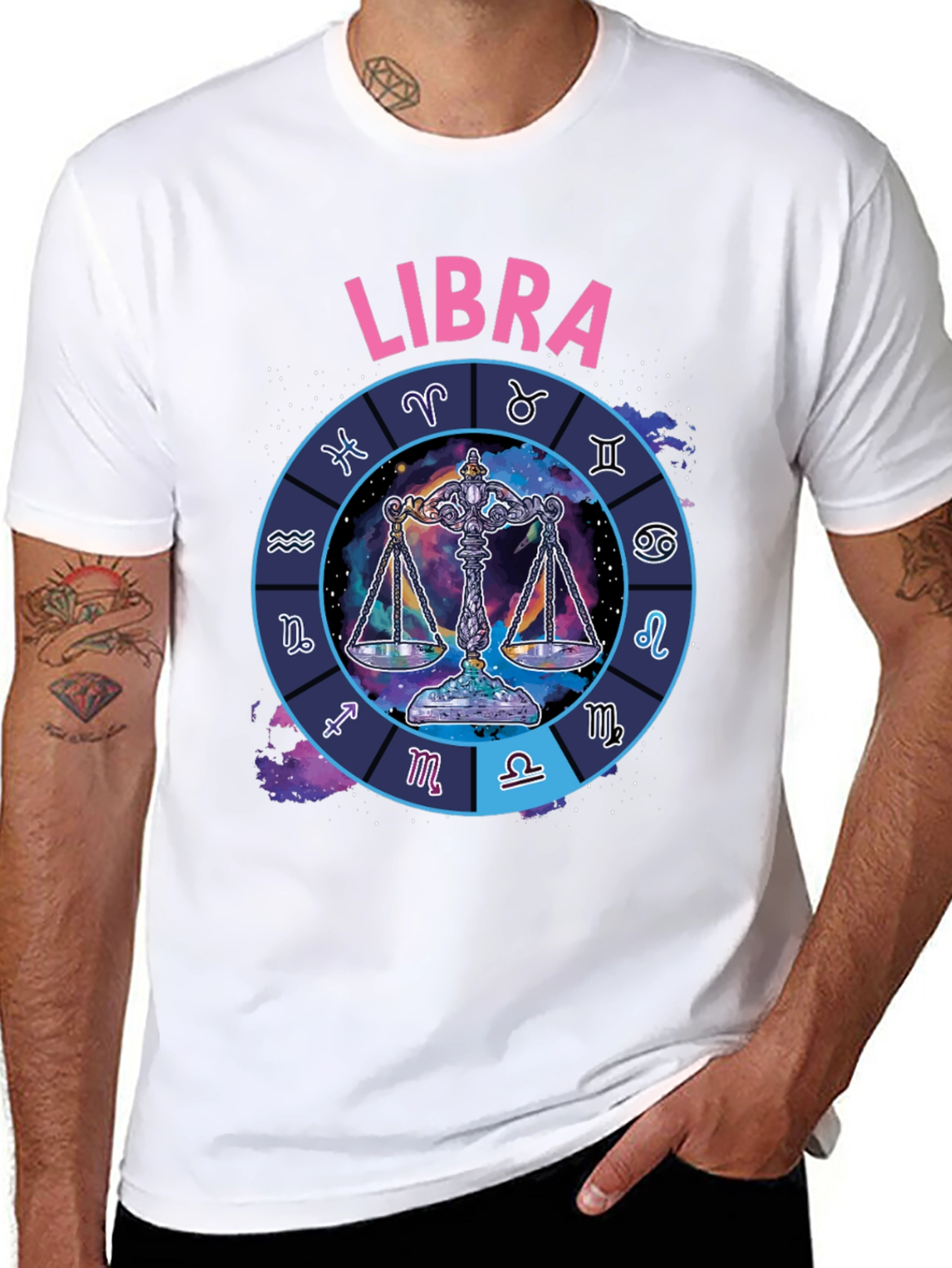 Libra Zodiac Sign T-Shirt