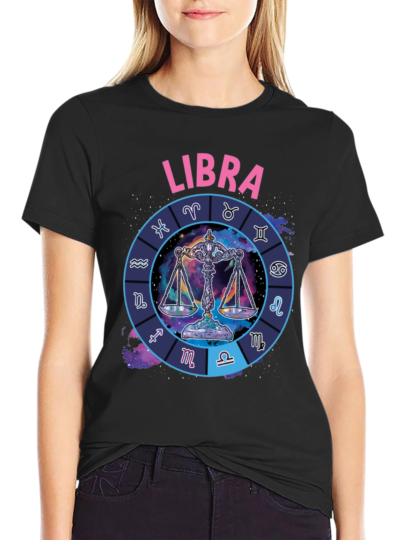 Libra Zodiac Sign T-Shirt