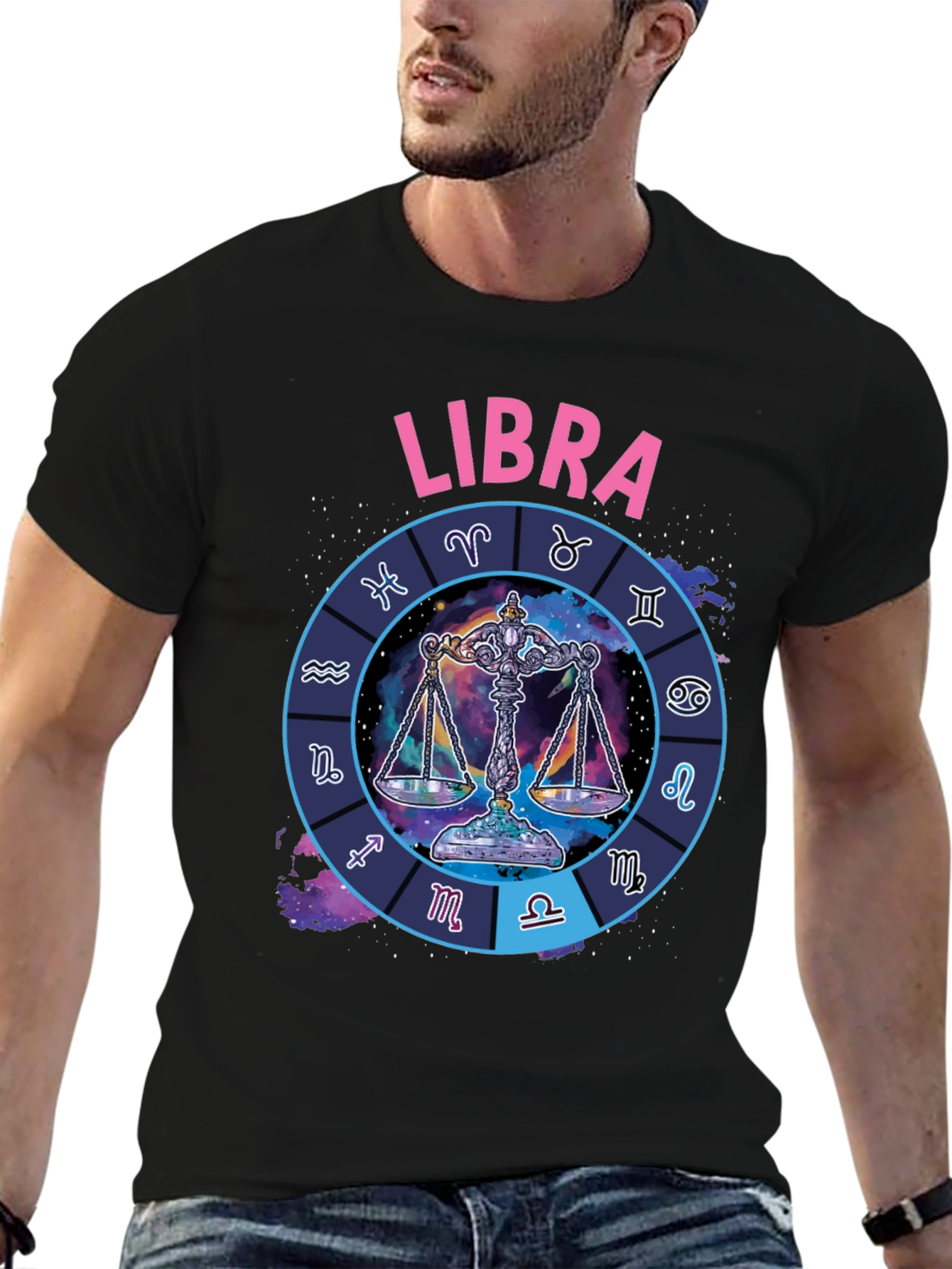 Libra Zodiac Sign T-Shirt