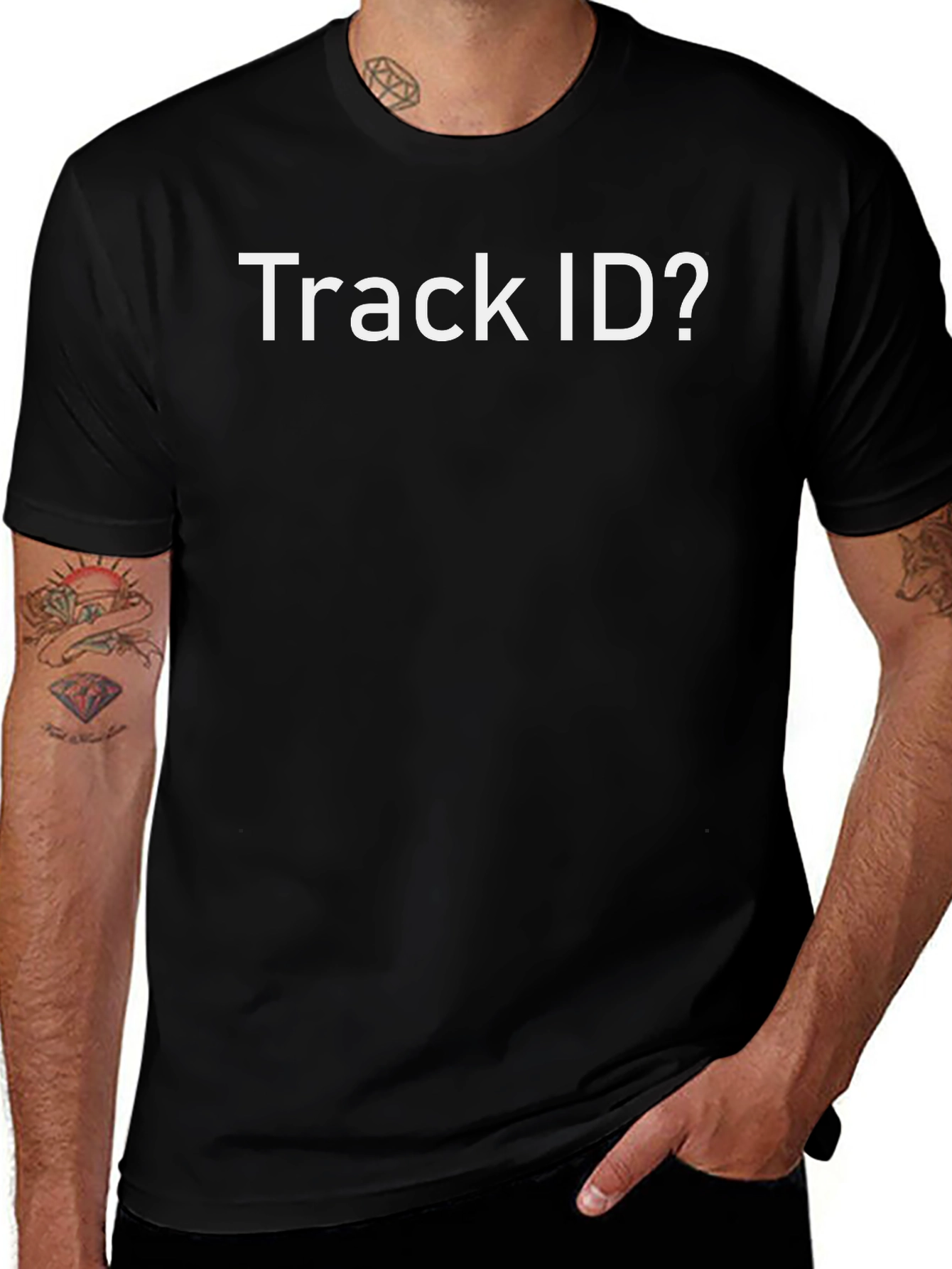 Track ID? T-Shirt - Music Lover Apparel