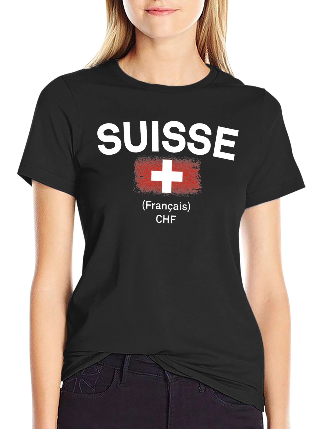 Suisse Flag Graphic Tee - Swiss Pride T-Shirt