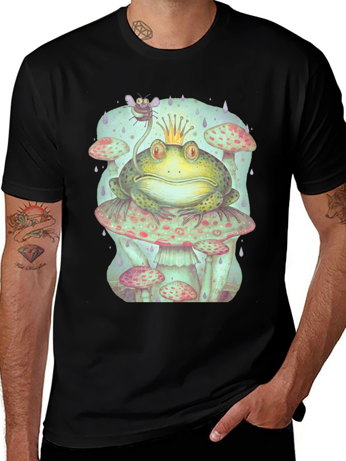 Frog Prince Mushroom Tee
