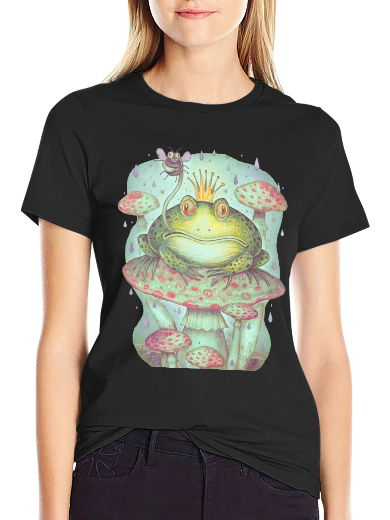 Frog Prince Mushroom Tee
