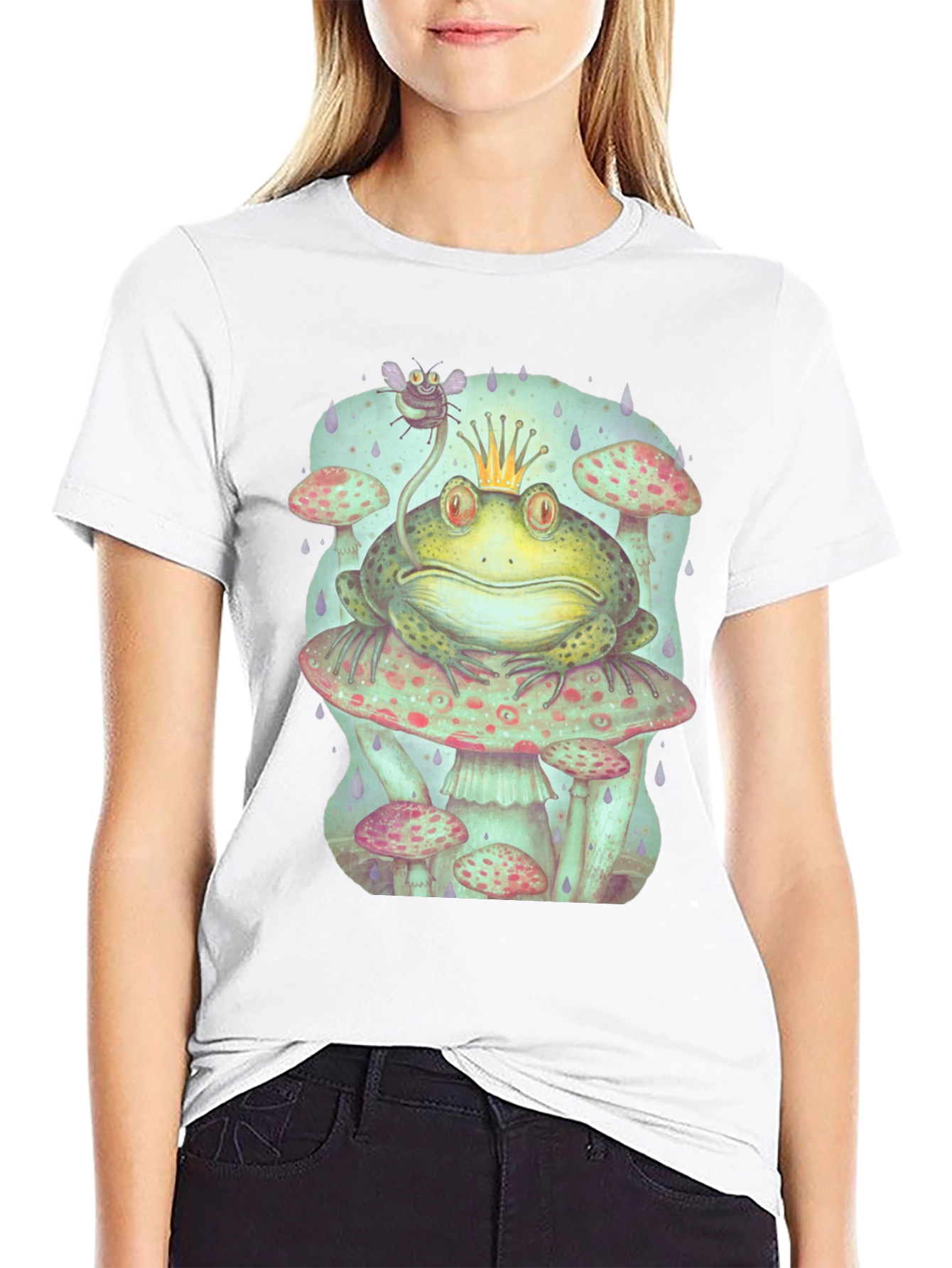 Frog Prince Mushroom Tee