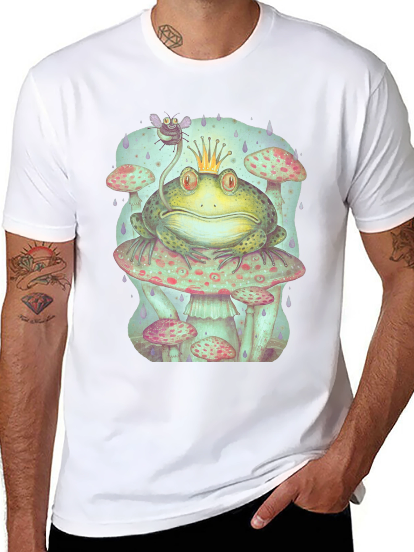 Frog Prince Mushroom Tee