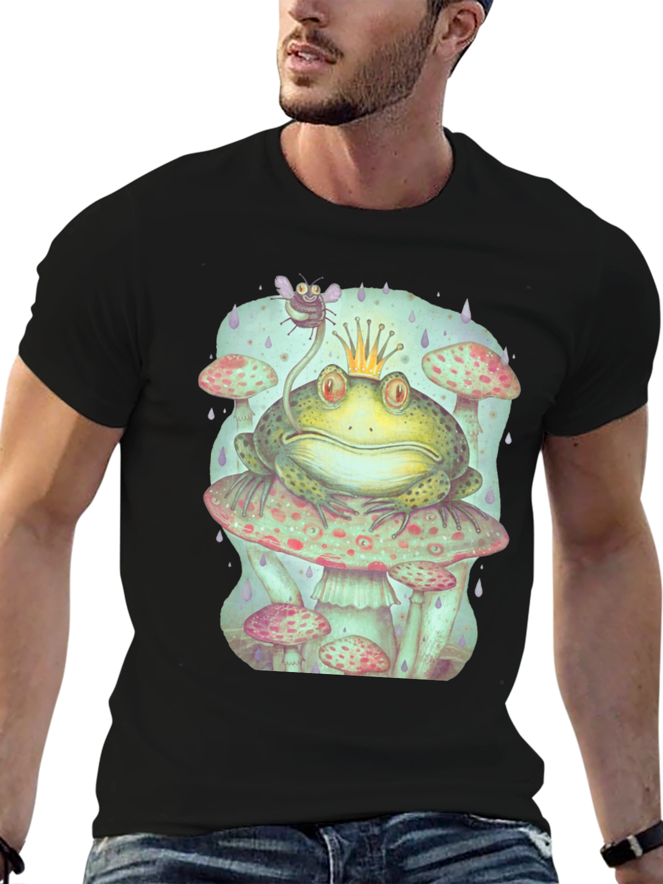 Frog Prince Mushroom Tee