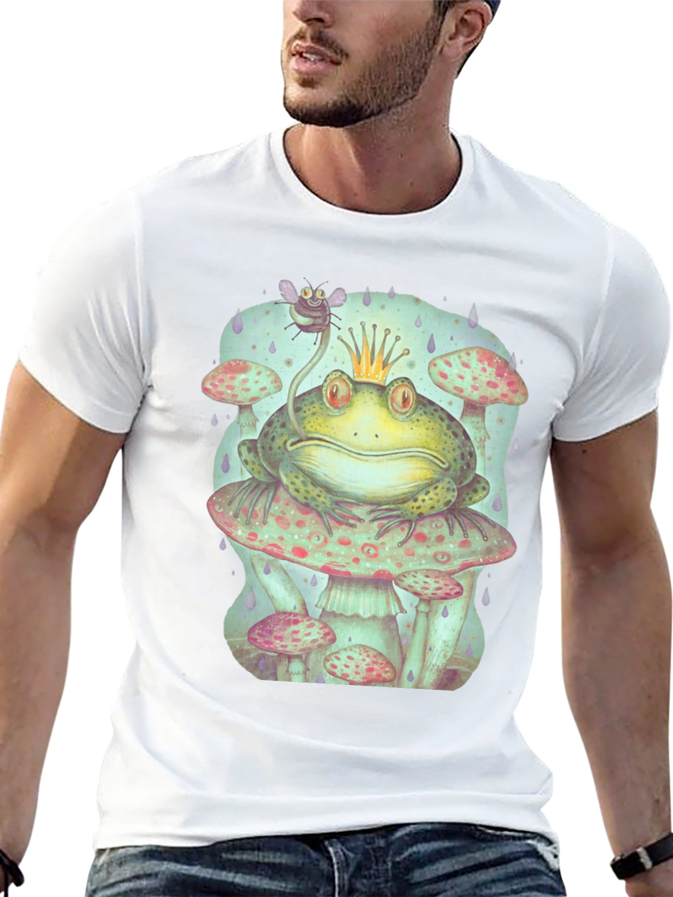 Frog Prince Mushroom Tee
