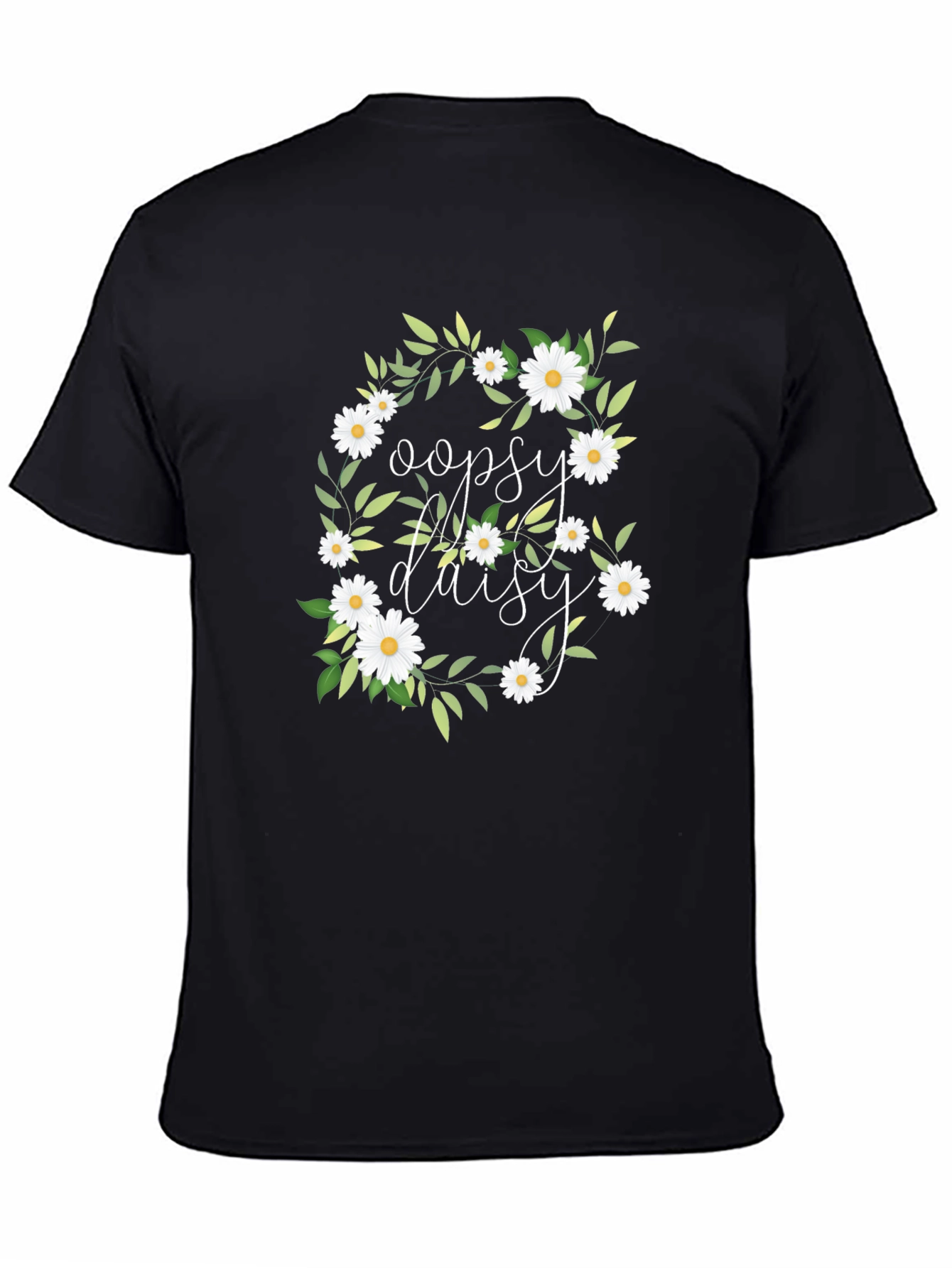 Oopsy Daisy Floral Graphic T-Shirt