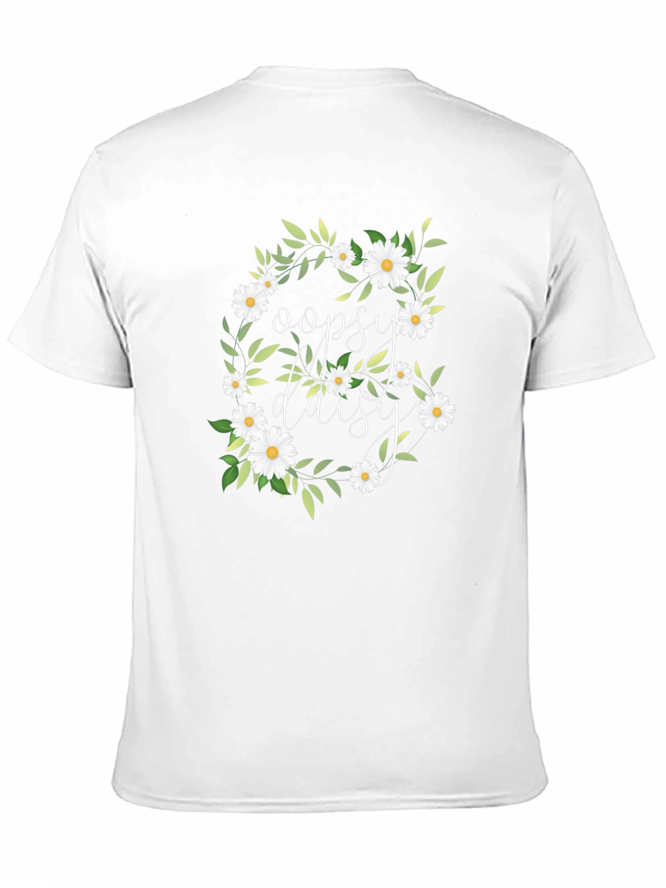 Oopsy Daisy Floral Graphic T-Shirt