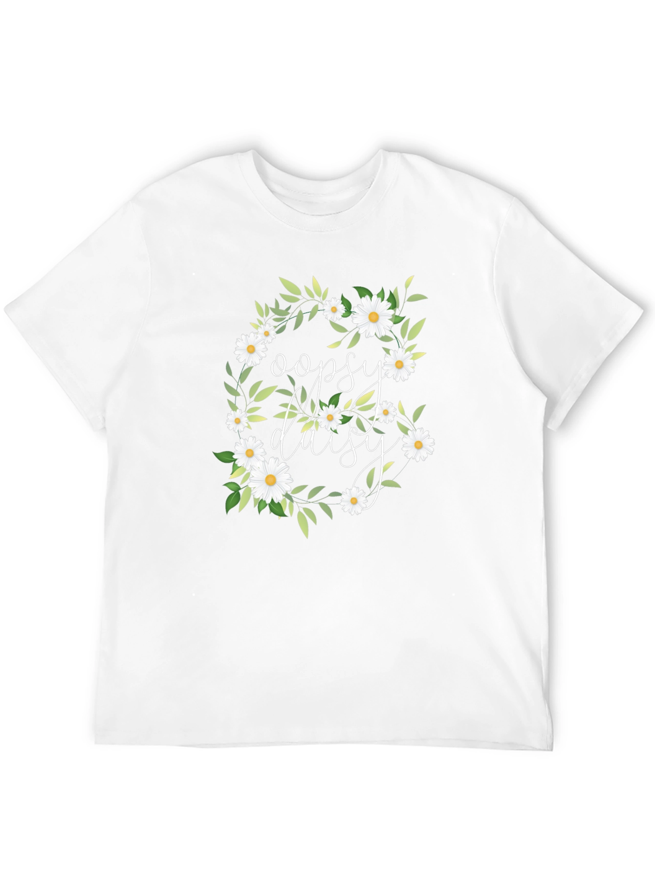 Oopsy Daisy Floral Graphic T-Shirt