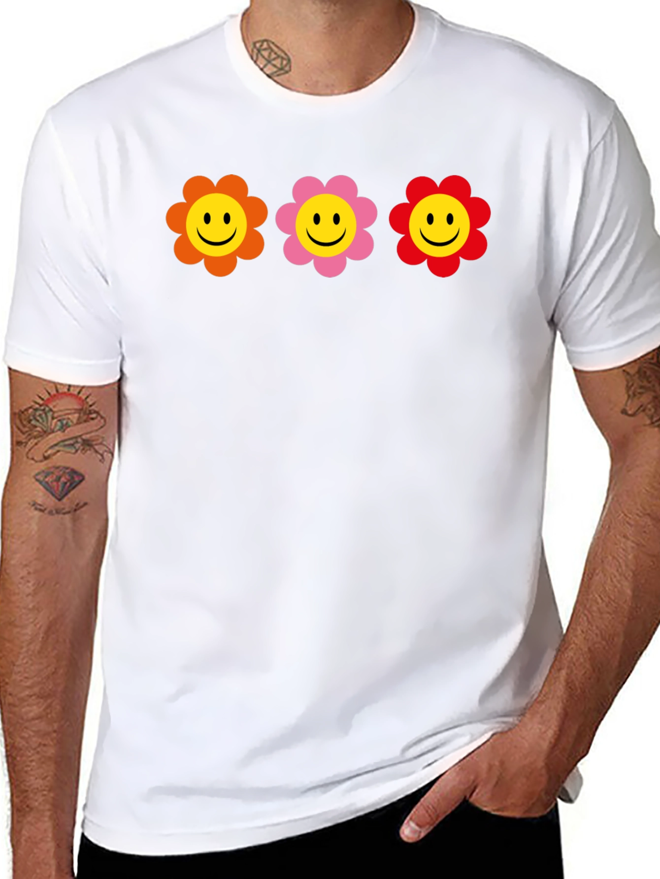 Smiley Flower T-Shirt