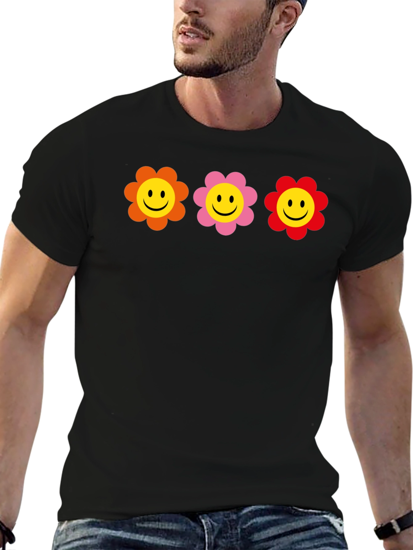 Smiley Flower T-Shirt