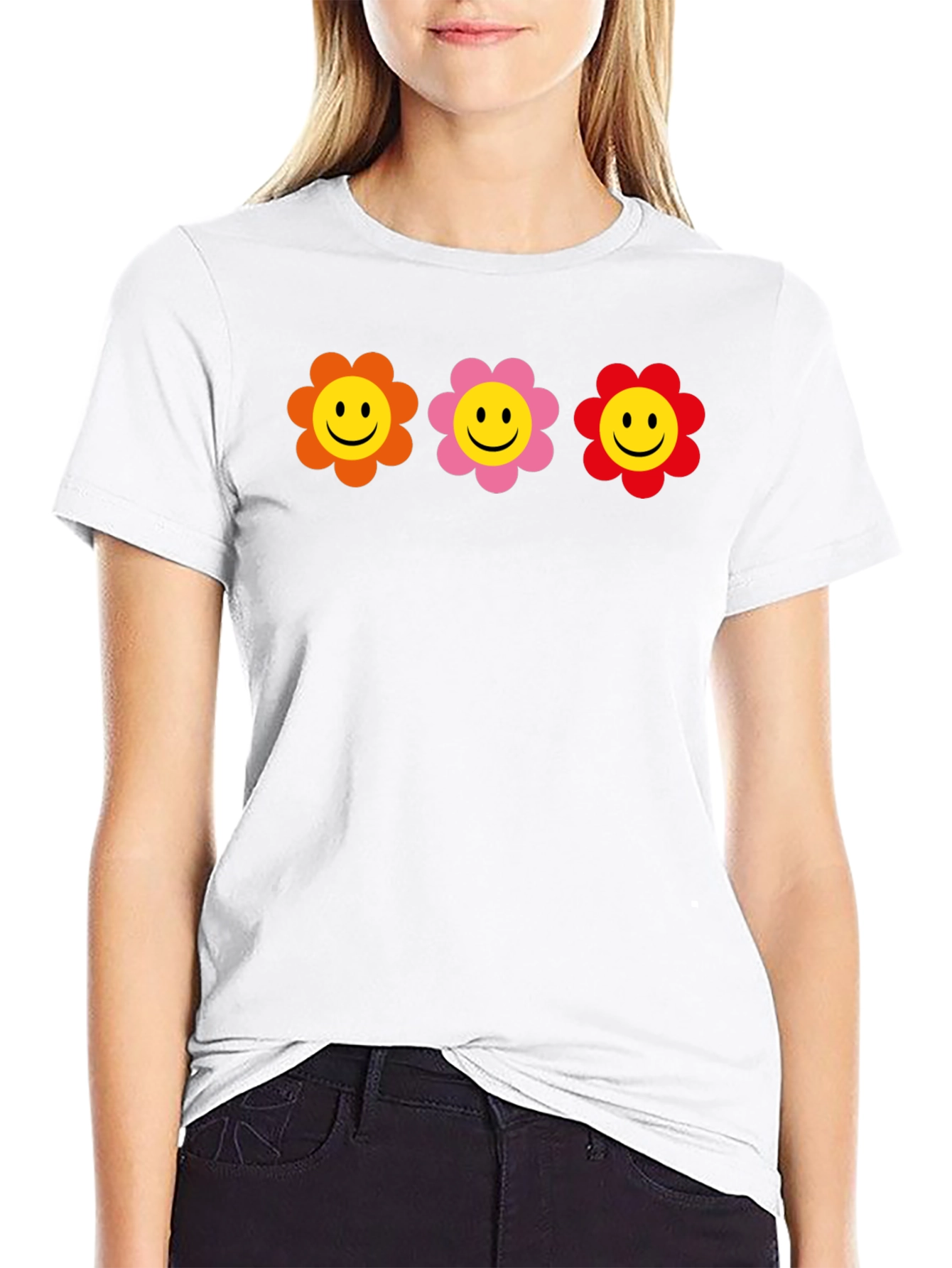 Smiley Flower T-Shirt