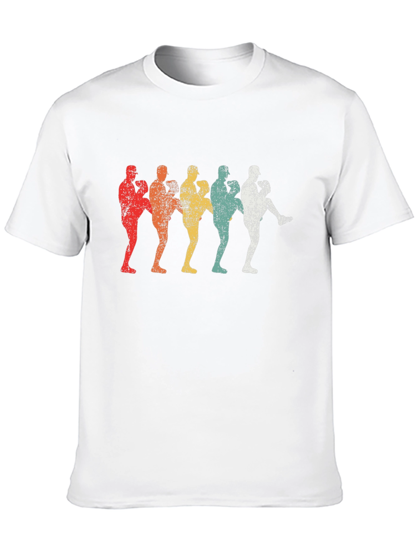 Retro Baseball Pitcher T-Shirt
