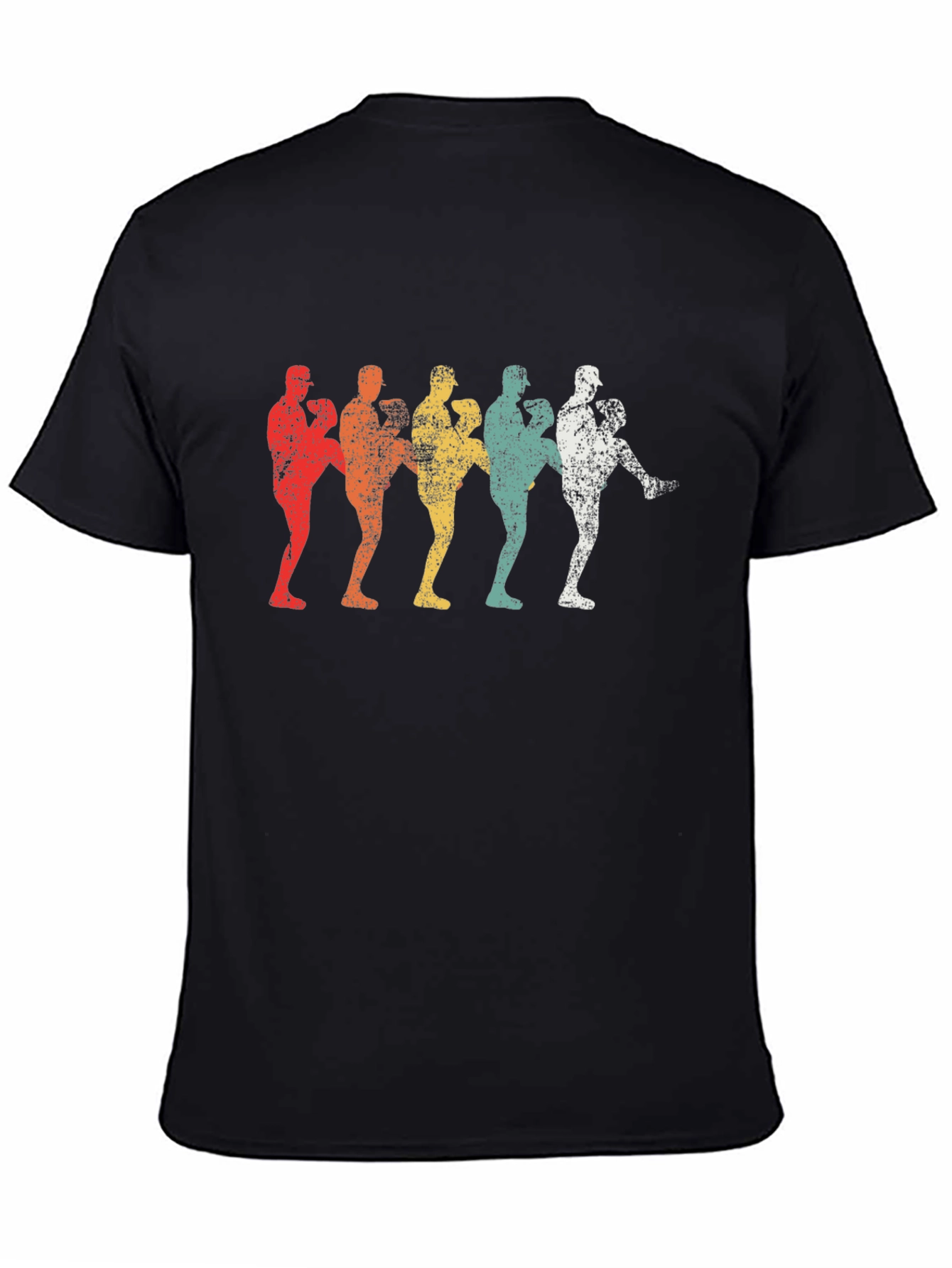 Retro Baseball Pitcher T-Shirt