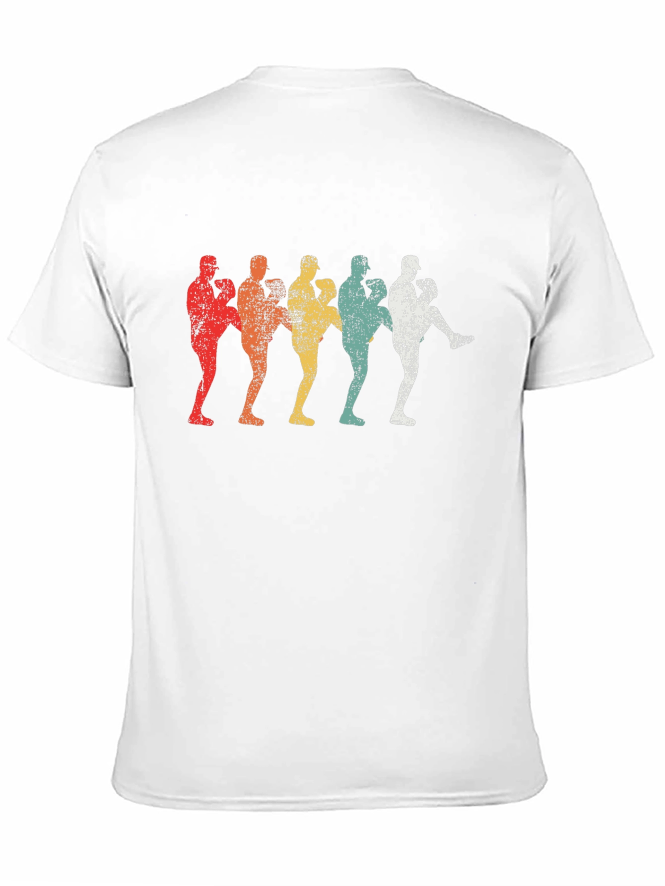 Retro Baseball Pitcher T-Shirt