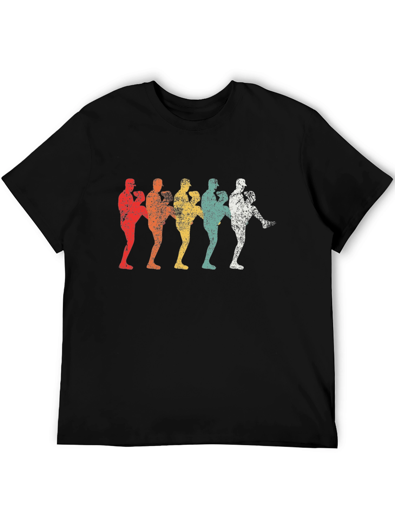 Retro Baseball Pitcher T-Shirt