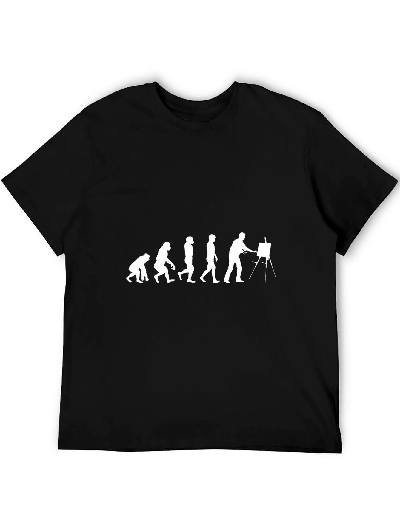 Evolution of an Artist T-Shirt - Black Cotton Tee