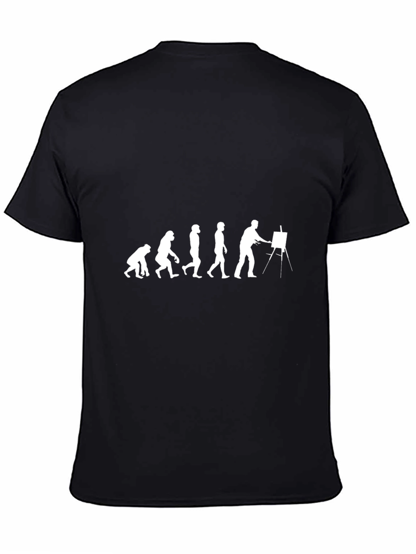 Evolution of an Artist T-Shirt - Black Cotton Tee