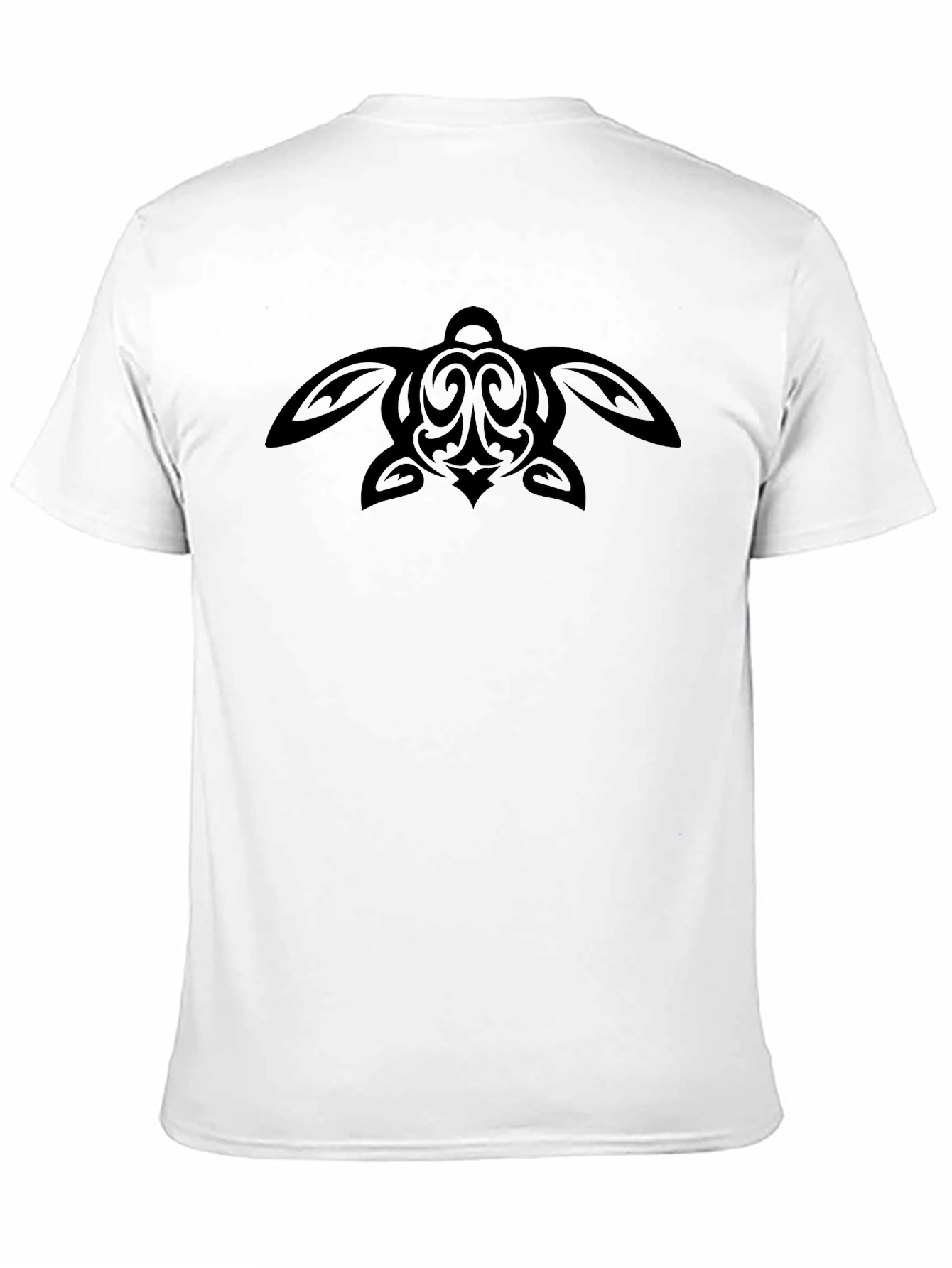Tribal Turtle Graphic Tee - Black