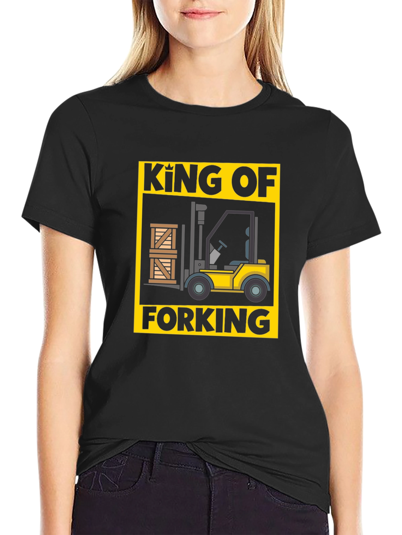 King of Forking Graphic T-Shirt