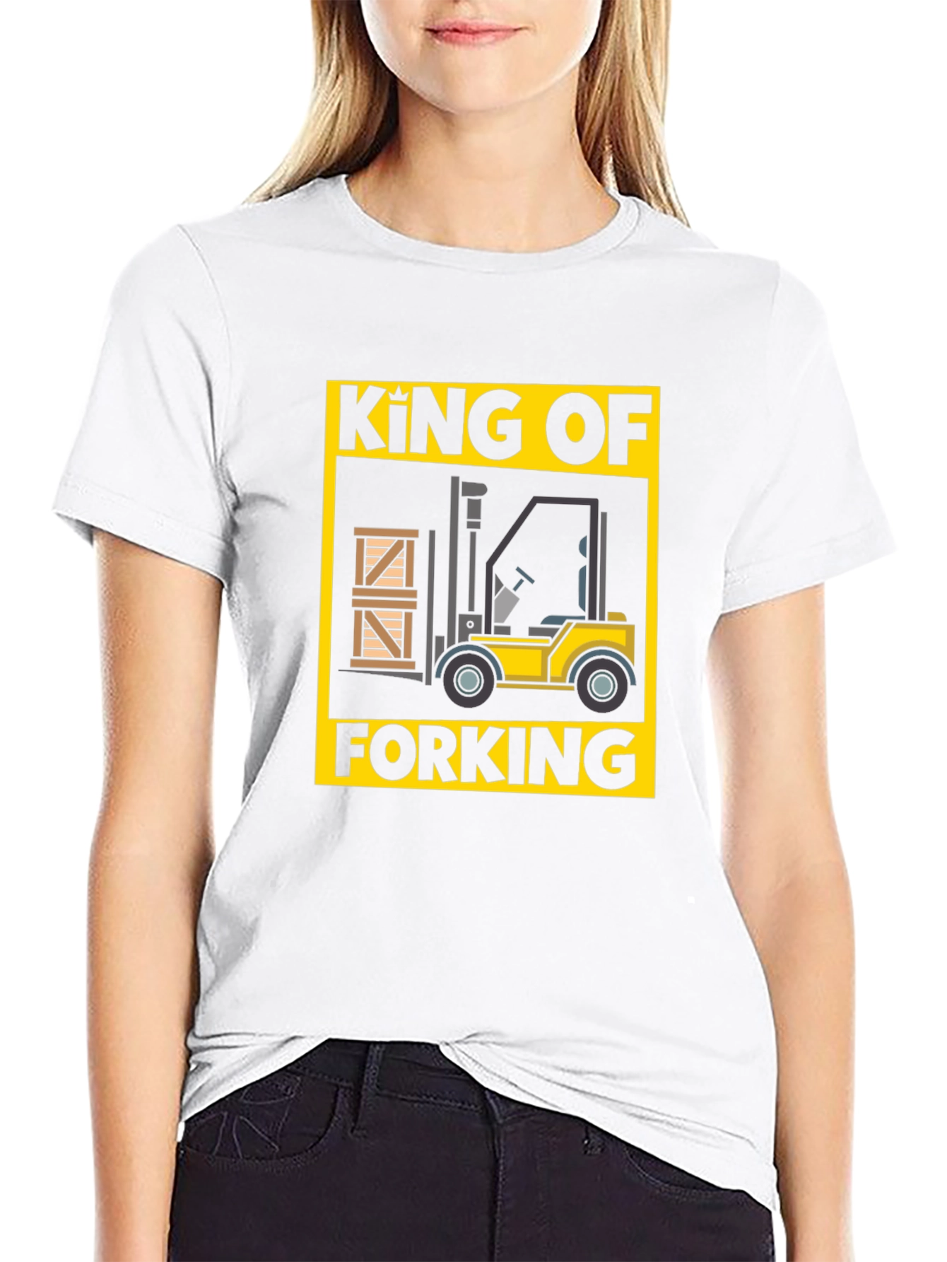 King of Forking Graphic T-Shirt