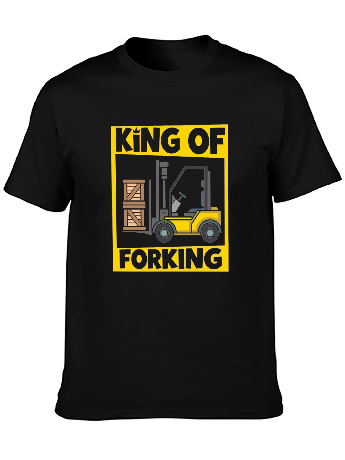 King of Forking Graphic T-Shirt