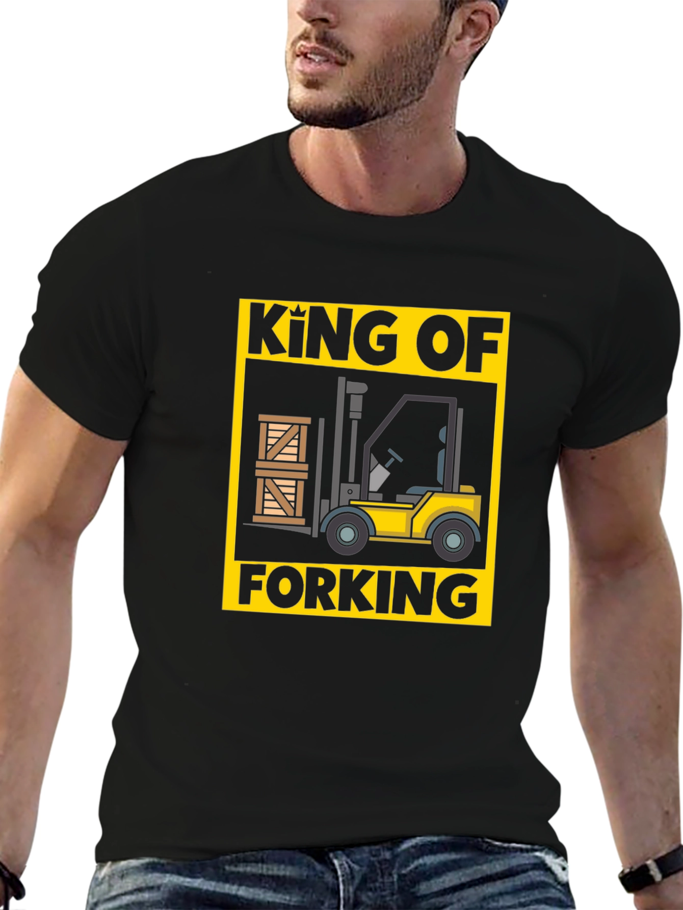 King of Forking Graphic T-Shirt