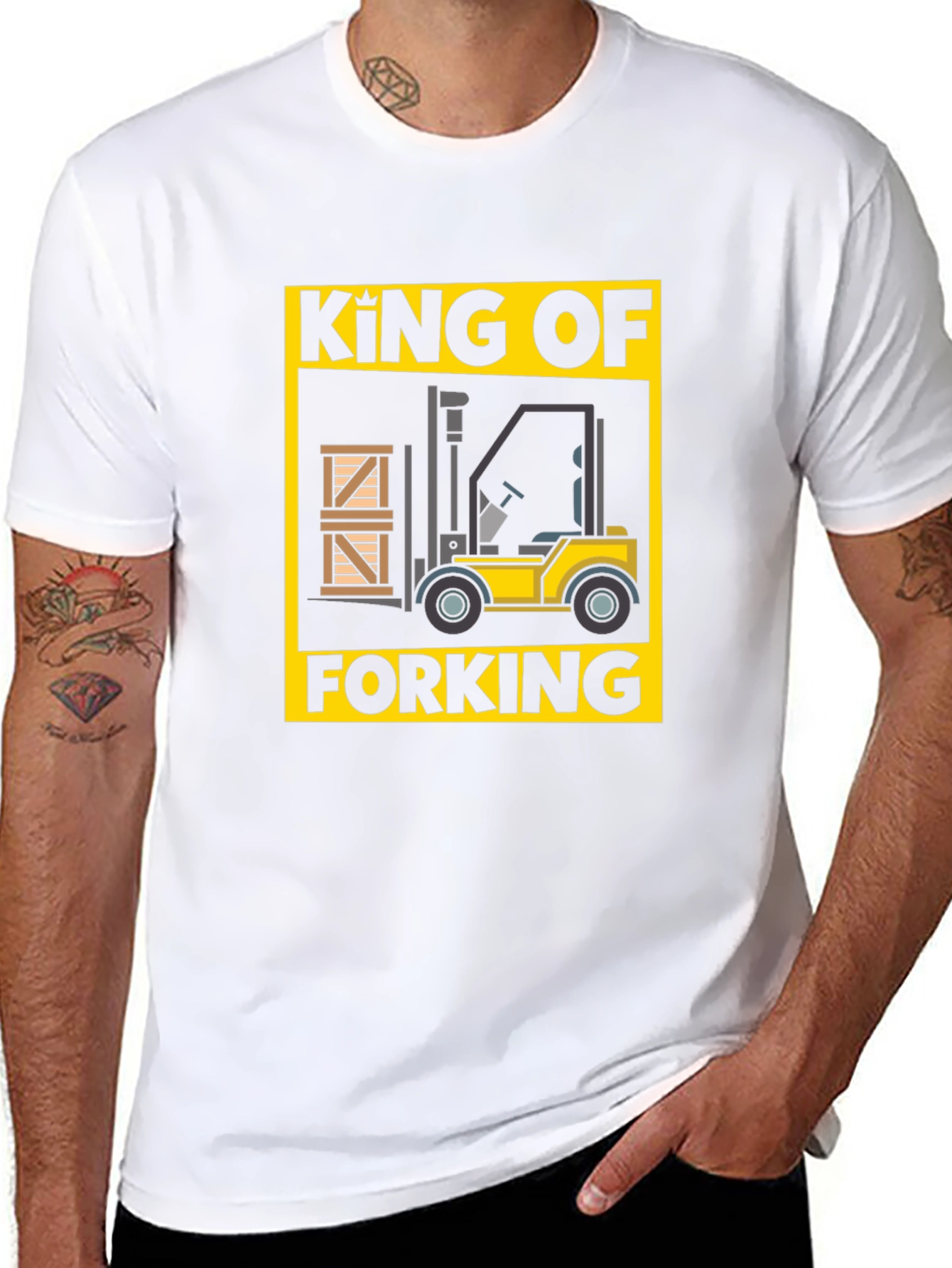 King of Forking Graphic T-Shirt