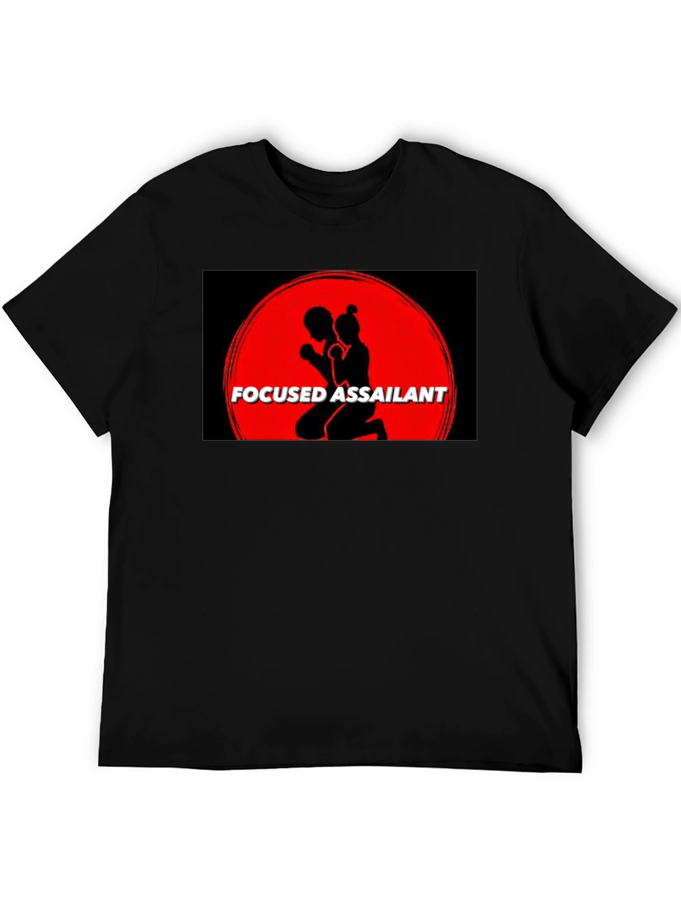 Focused Assailant Graphic T-Shirt