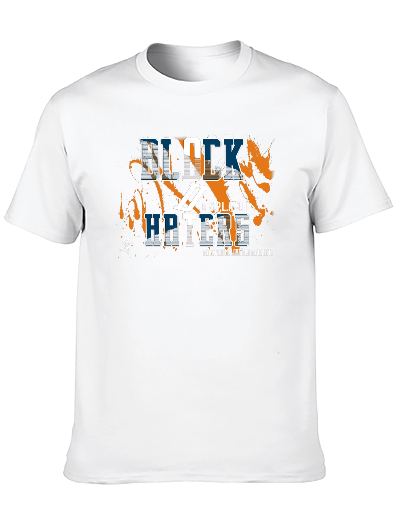 Block Haters Black Graphic Tee