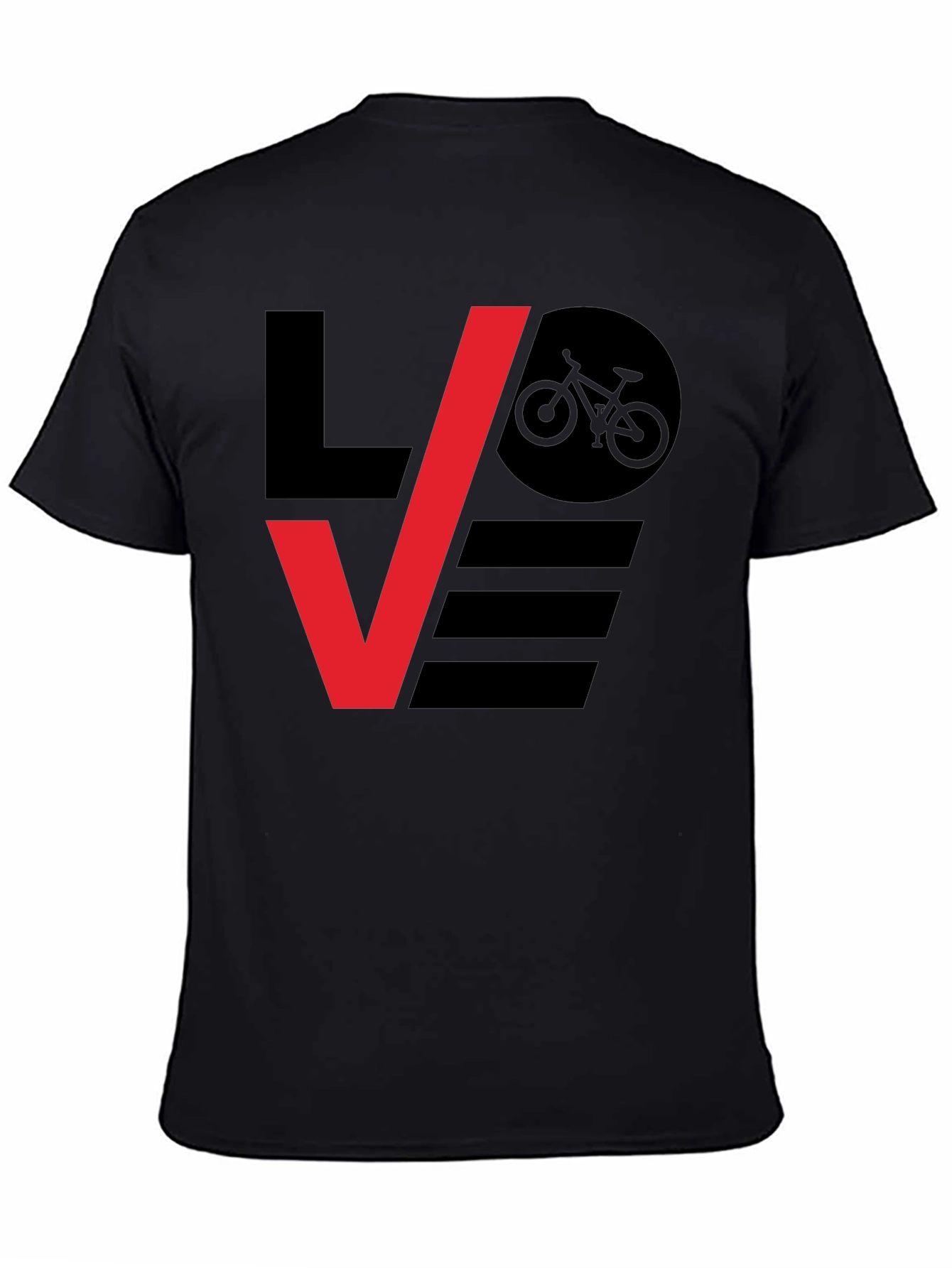 Love Biking Graphic Tee - Stylish Bicycle Lovers T-Shirt