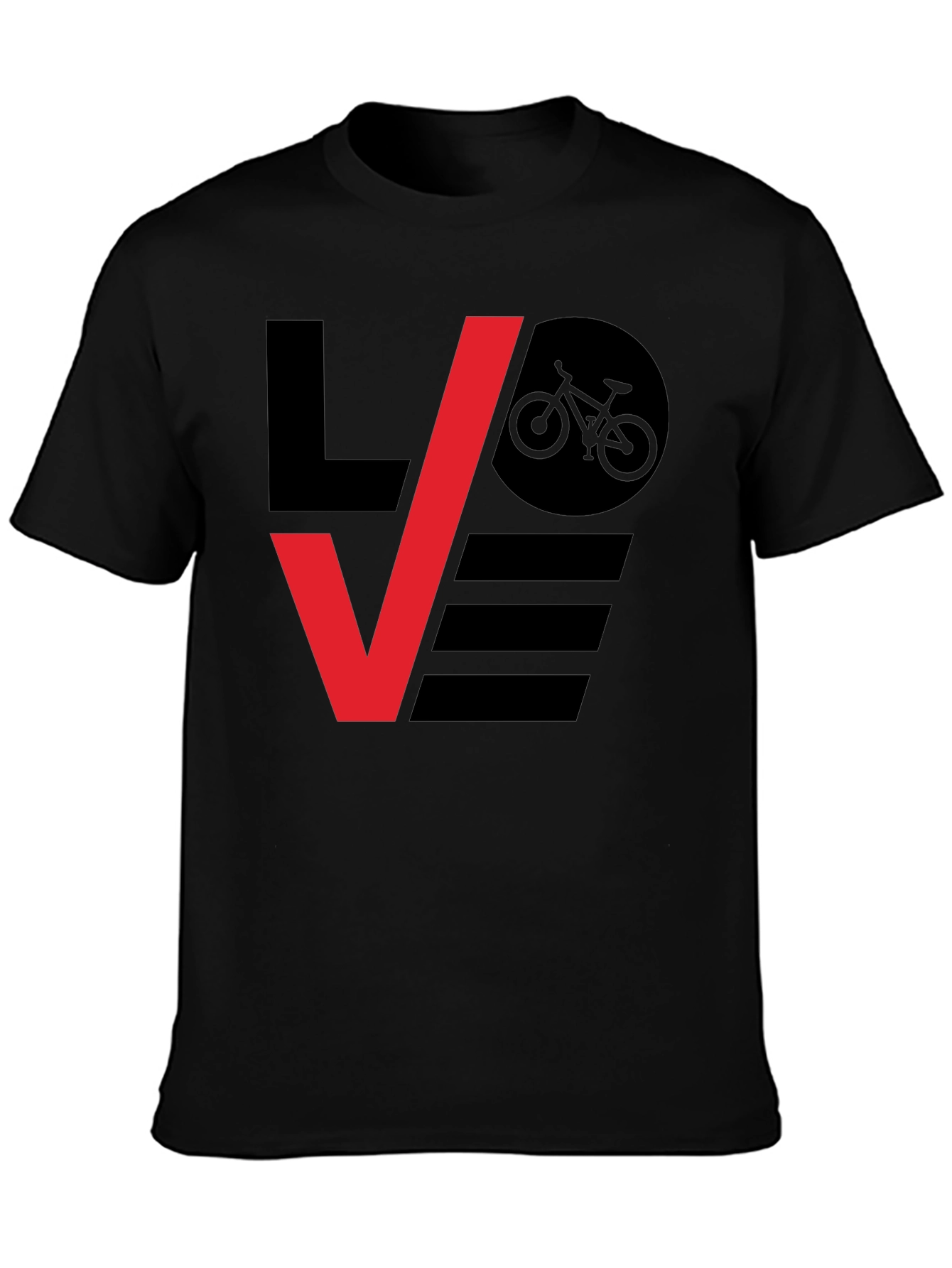 Love Biking Graphic Tee - Stylish Bicycle Lovers T-Shirt