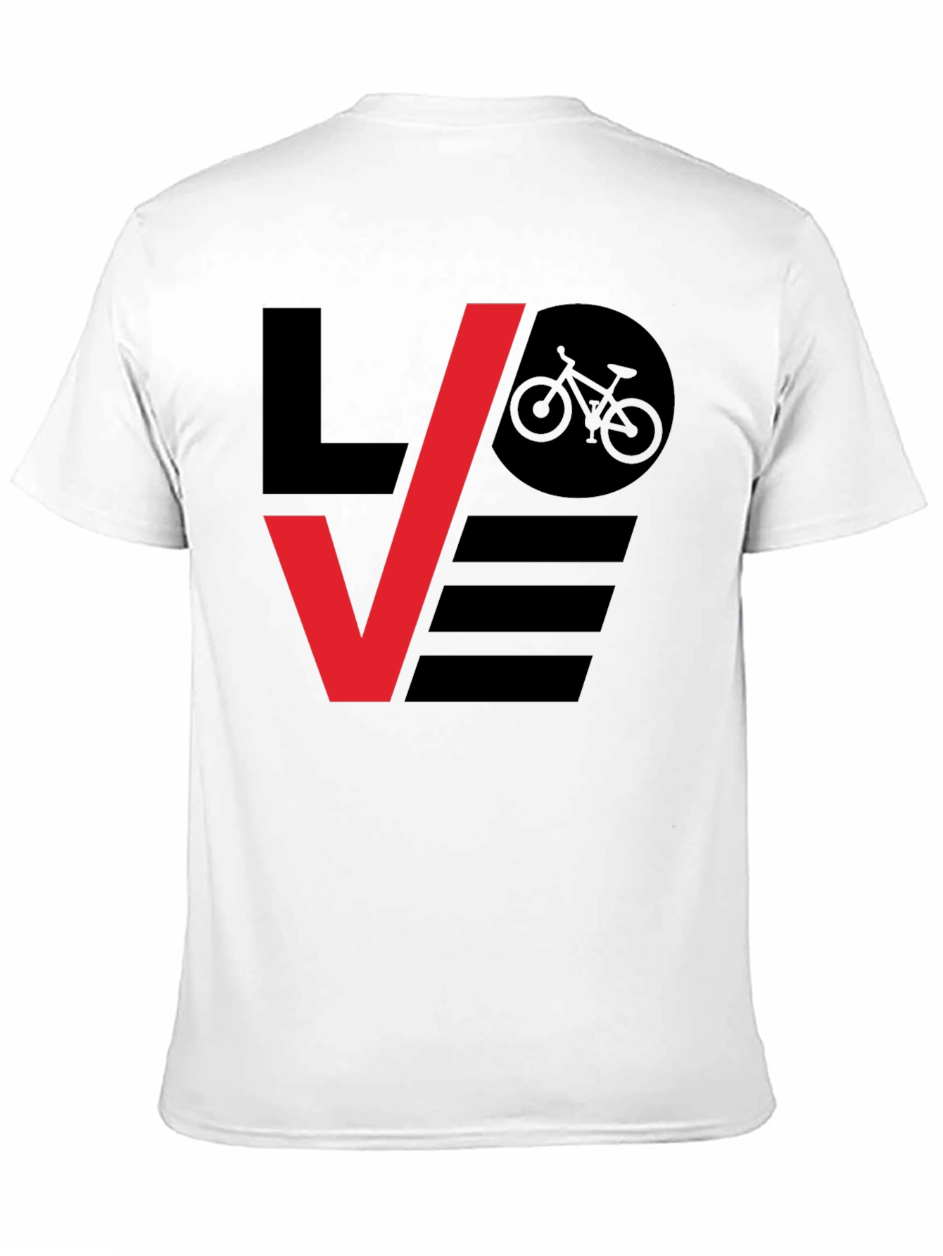 Love Biking Graphic Tee - Stylish Bicycle Lovers T-Shirt